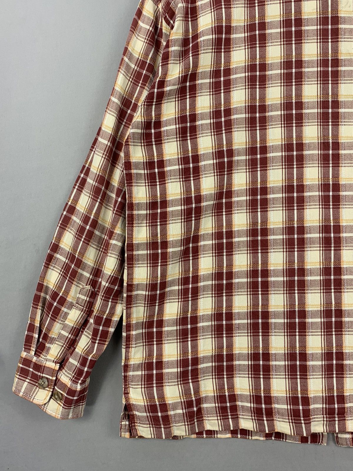 Formula 1 Benetton Formula 1 Vintage Plaid Zipper Flannel Jacket Size US L / EU 52-54 / 3 - 13 Thumbnail