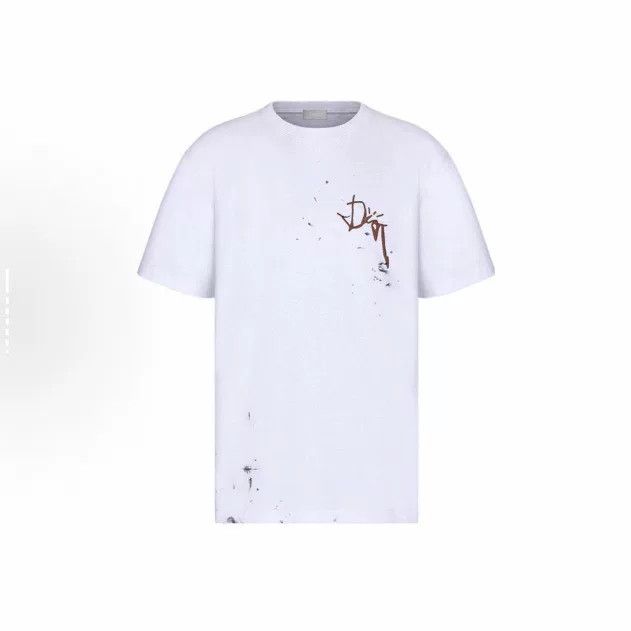 Dior x Travis Scott Embroidered Short Sleeve