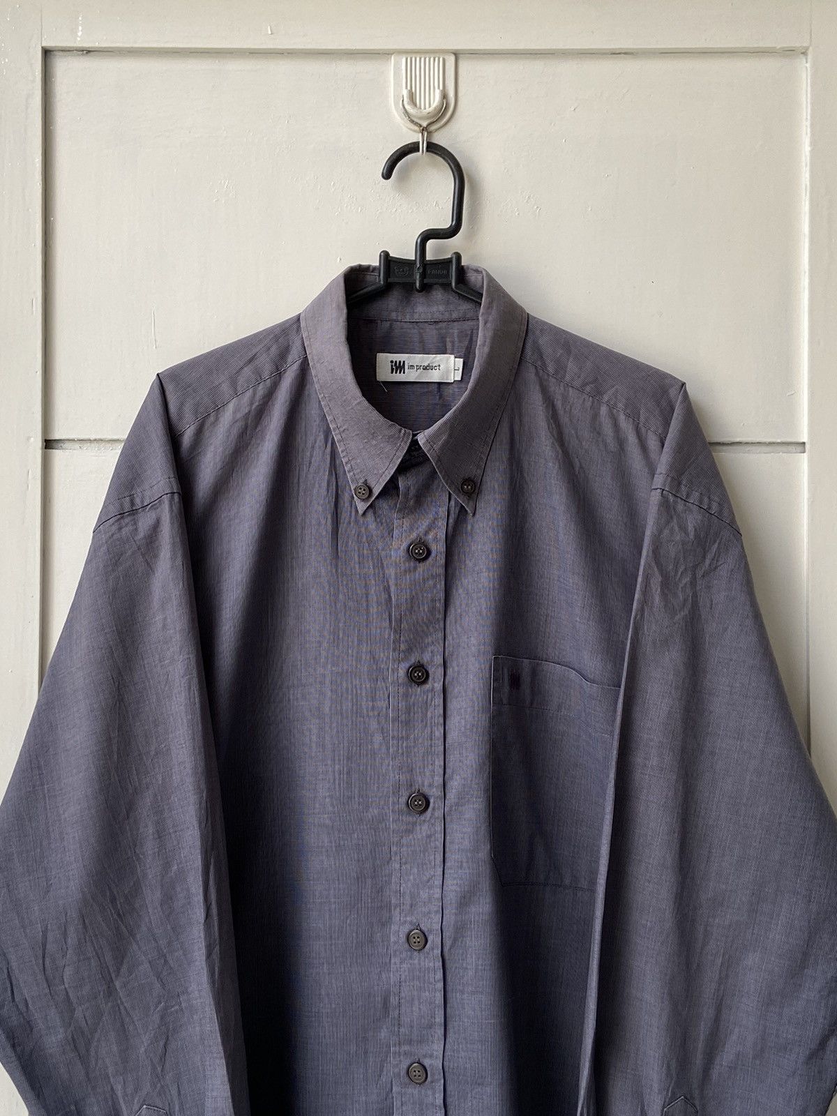 Issey Miyake Issey Miyake IM Product Grey Shirt Size US L / EU 52-54 / 3 - 8 Thumbnail