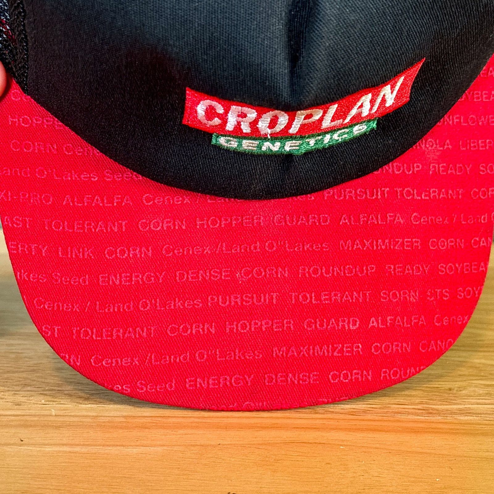 Other Croplan Genetics Farm Seed Corn Mesh Trucker SnapBack Hat Size ONE SIZE - 9 Thumbnail