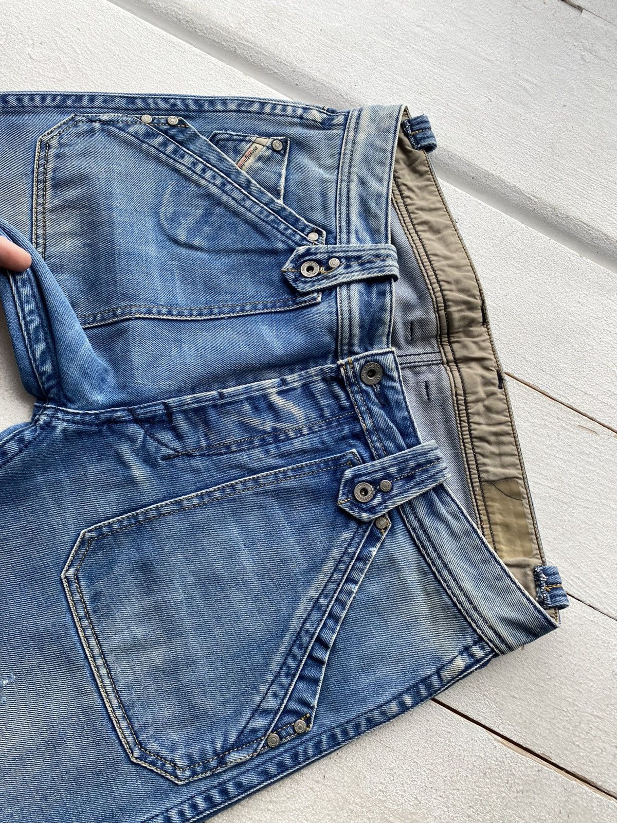 Diesel Diesel Vintage 90s Distressed Workwear Jeans Utility Denim Size US 30 / EU 46 - 3 Thumbnail