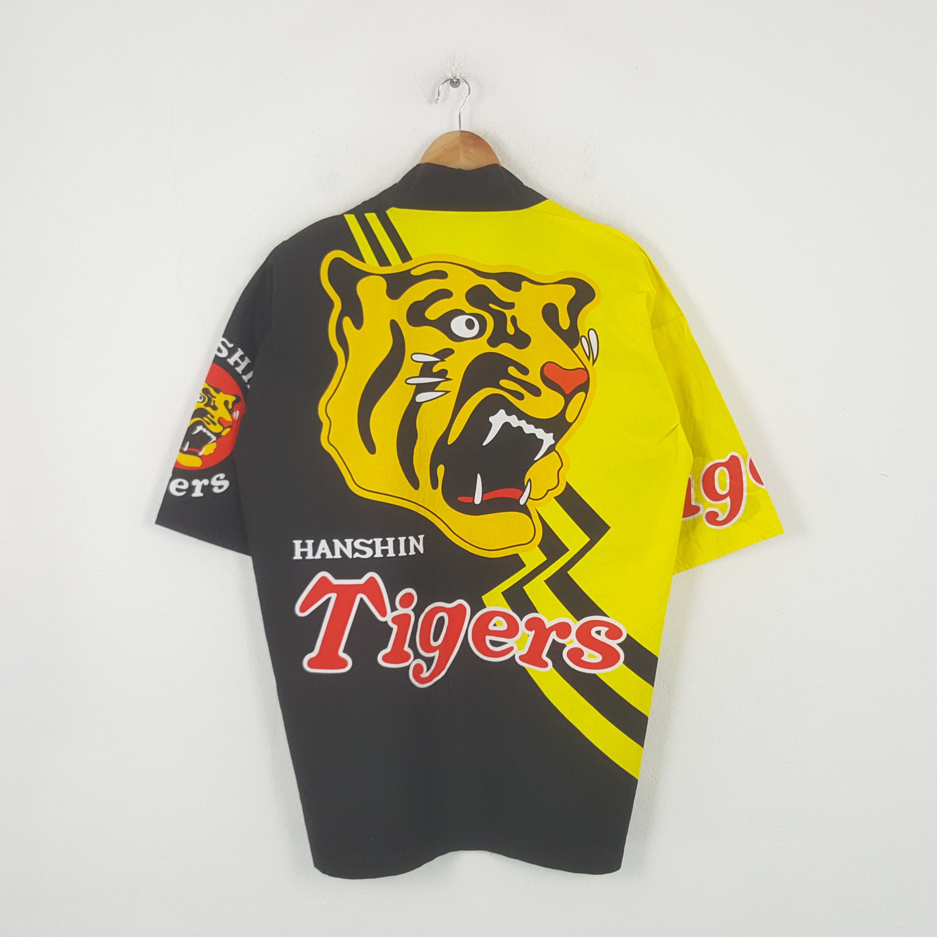 Japanese Brand Vintage Hashin Tigers Japanese Brand Kimono Jacket RR23 Size US L / EU 52-54 / 3 - 1 Thumbnail