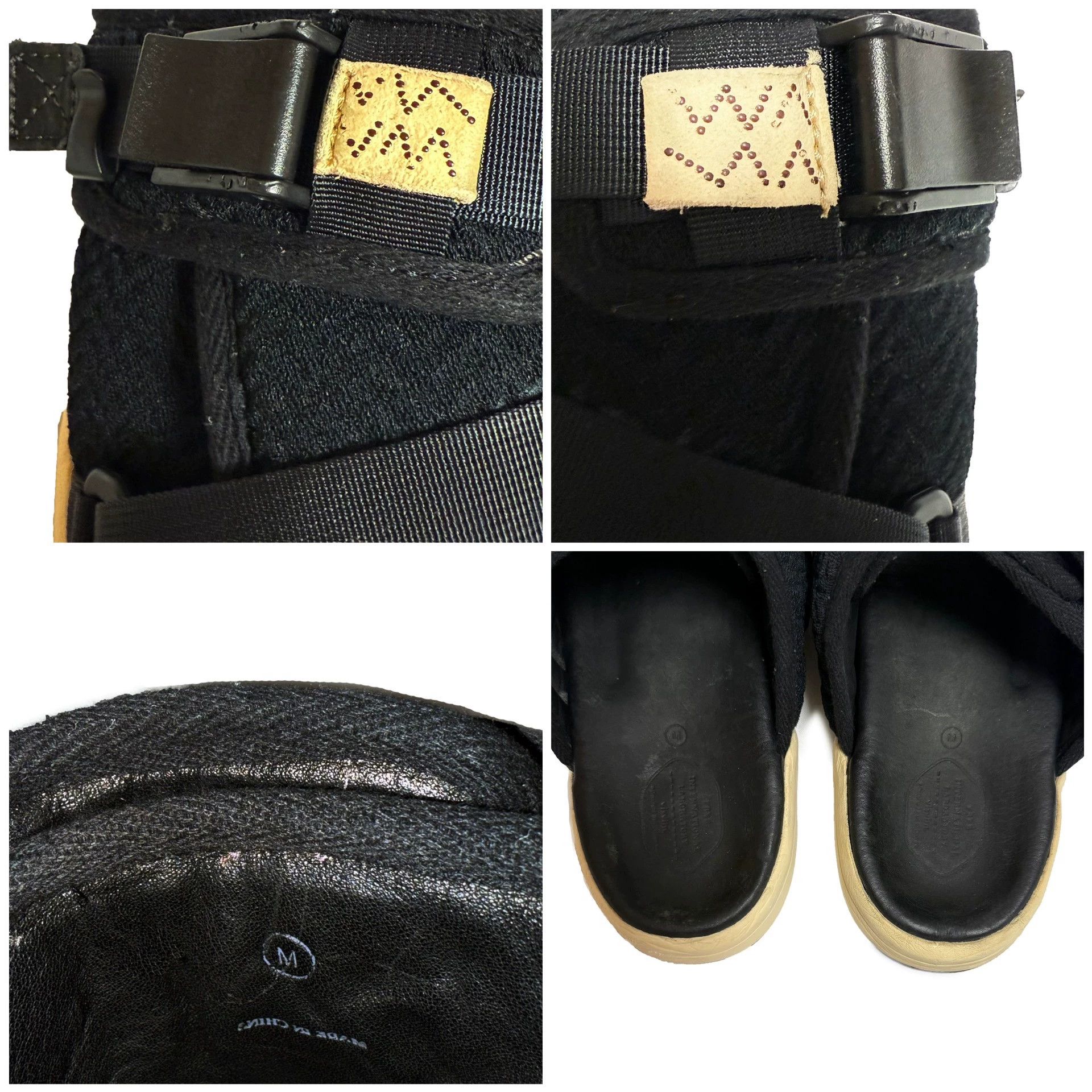 Visvim visvim 19ss spot christo knit wave leather sole M 42-43 Size US 9 / EU 42 - 6 Thumbnail