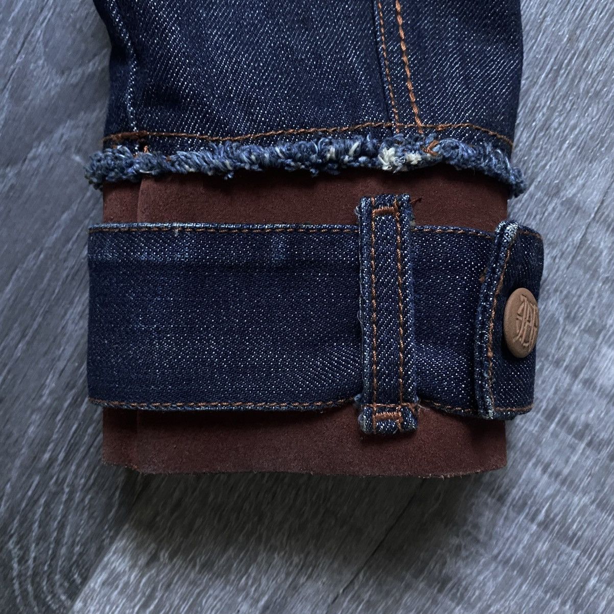 Jean Paul Gaultier Jean Paul Gaultier JPG.Jean’s Archival Denim Suede Jacket Size M / US 6-8 / IT 42-44 - 7 Thumbnail