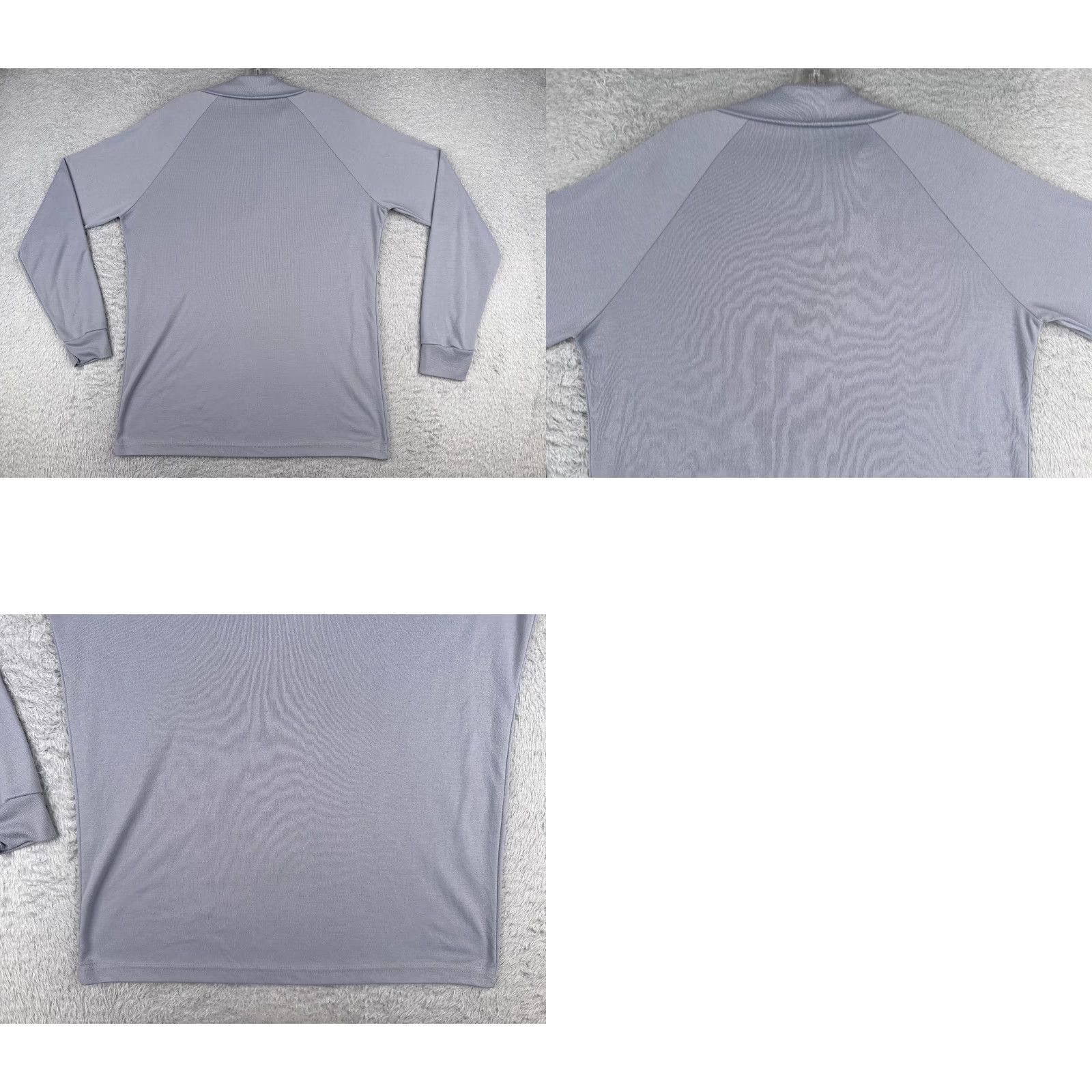 Patagonia Patagonia Sweater Unisex Adults XL Gray 1/4 Zip Capilene Mock Neck Pullover Cardigan Outdoor Winter Fall Spring Lightweight Size XL / US 12-14 / IT 48-50 - 9 Thumbnail