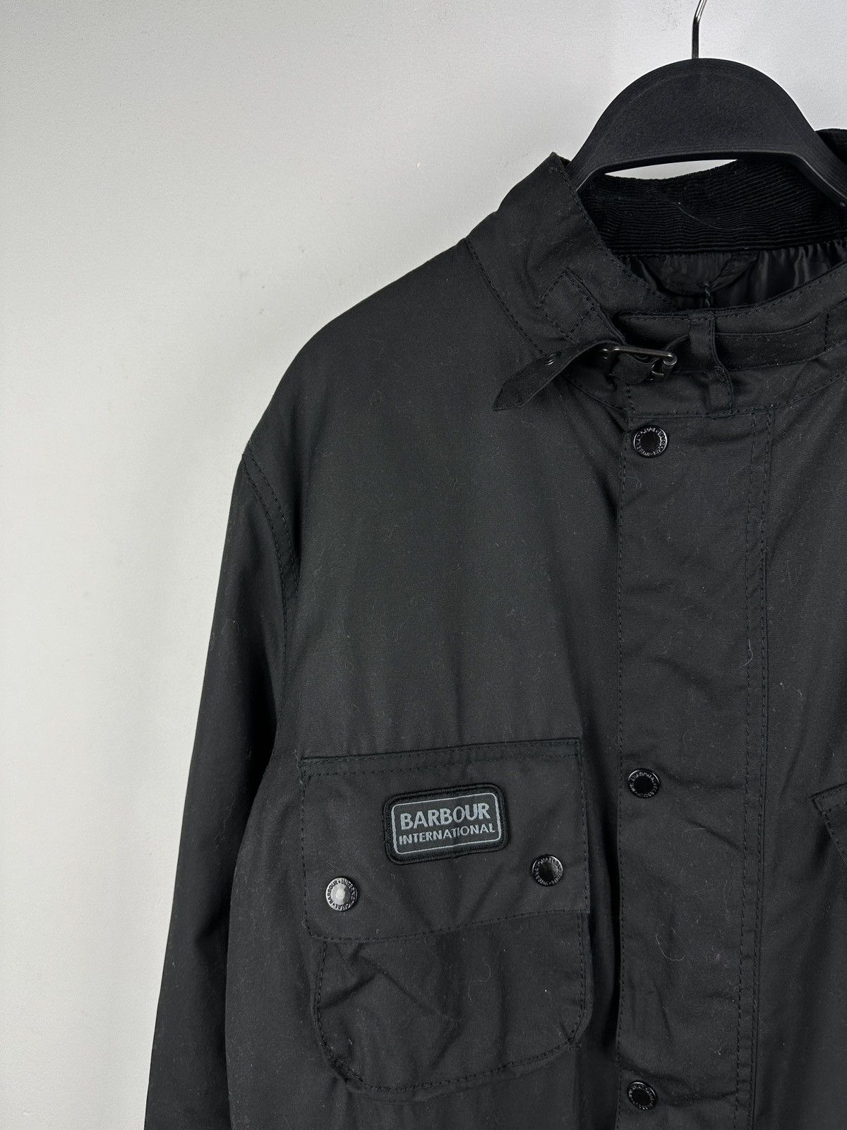 Barbour Barbour International Waxed Jacket Size US XL / EU 56 / 4 - 2 Thumbnail