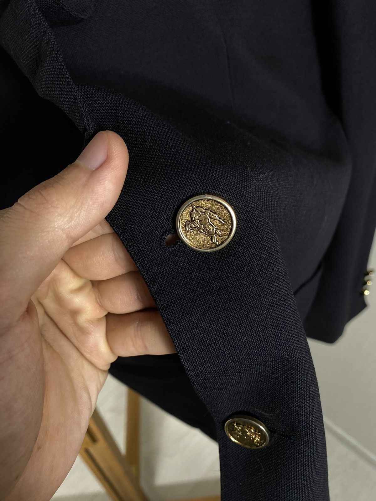 Burberry × Vintage Burberrys London vintage blazer Size 46L - 5 Thumbnail
