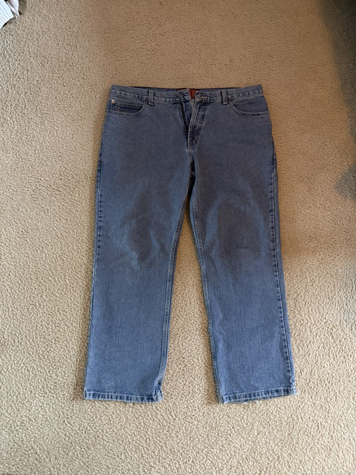 Izod Vintage Izod Slightly Baggy/Straight Jeans Size US 36 / EU 52 - 1 Thumbnail