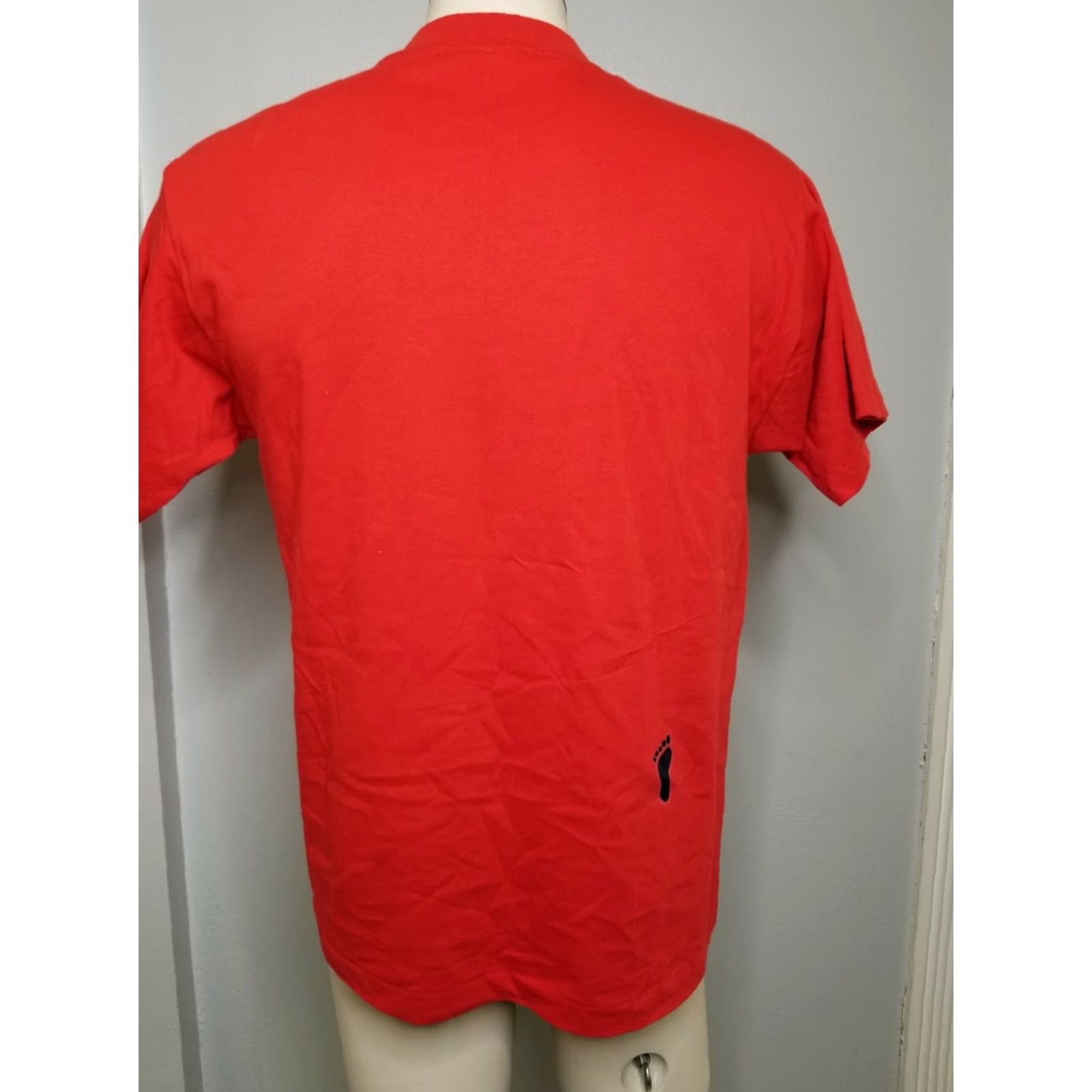 Vintage VINTAGE Alf Graphic T-Shirt 80s Mens Medium Red Single Stitch USA Made Size US M / EU 48-50 / 2 - 5 Thumbnail