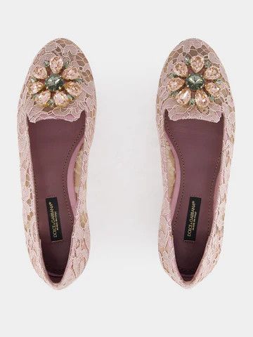 Dolce & Gabbana o1y0925 Loafers in Pink Size US 5.5 / IT 35.5 - 6 Thumbnail