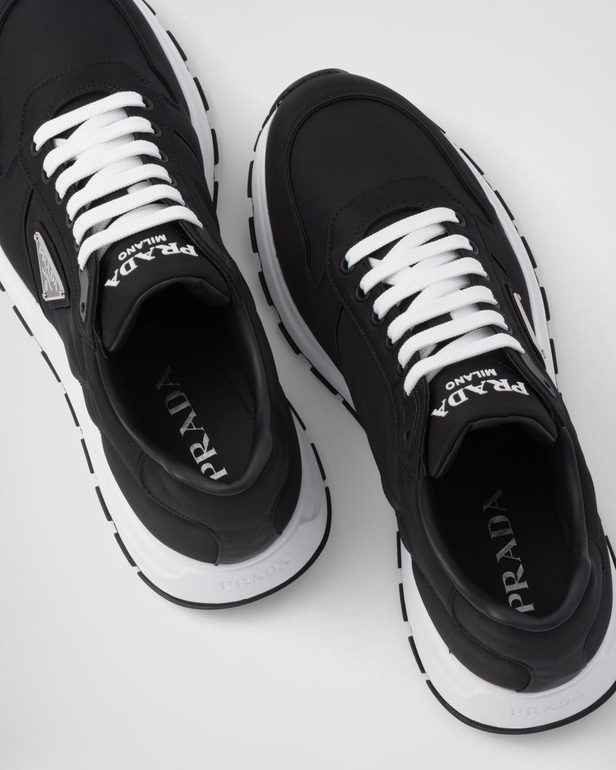 Prada os11x0226 Re-Nylon Prax Sneakers in Black Size US 9 / EU 42 - 4 Thumbnail