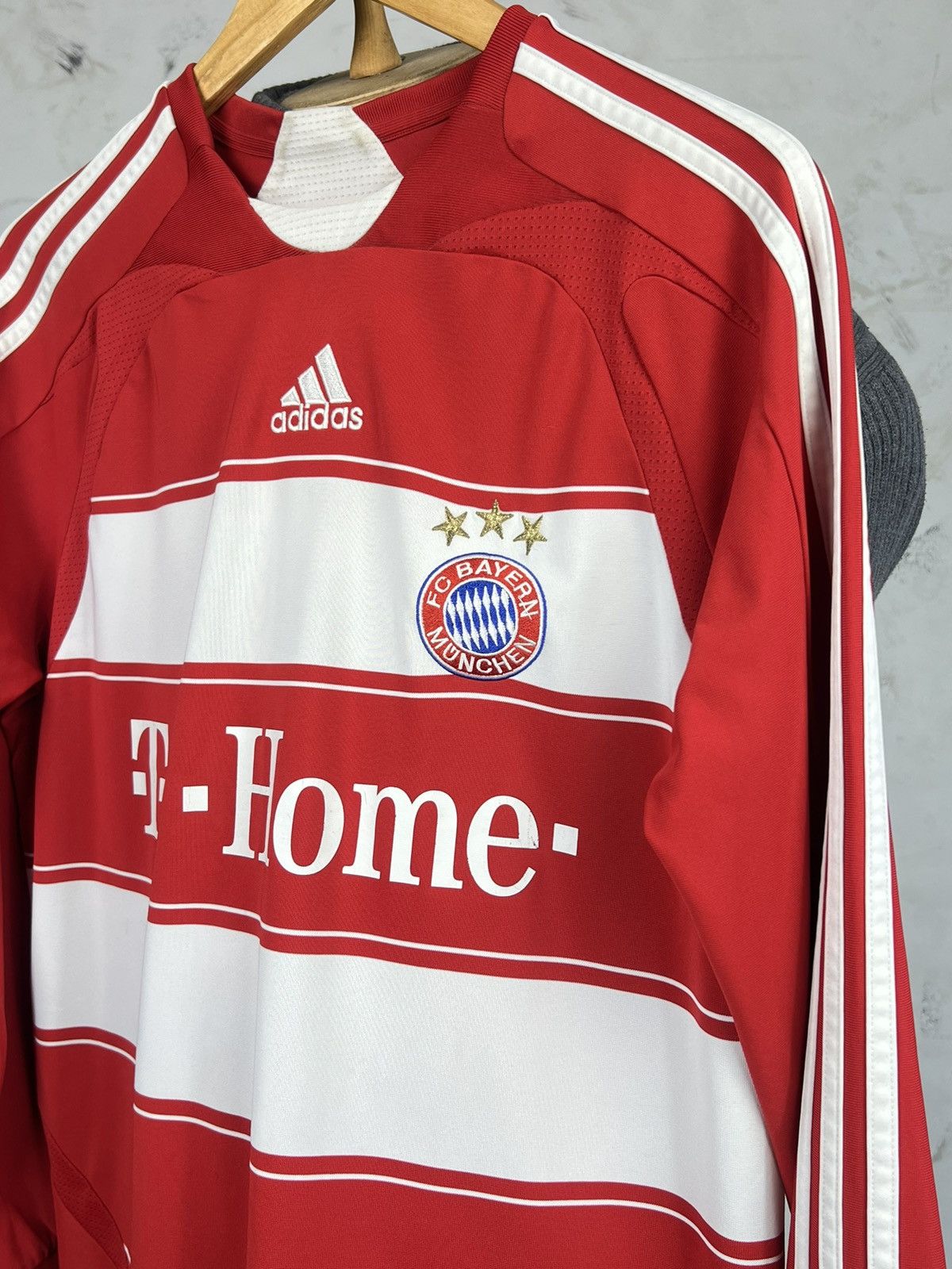 Adidas Adidas Bayern Munich Jersey Long Sleeve Shirt S - M Size US M / EU 48-50 / 2 - 2 Thumbnail
