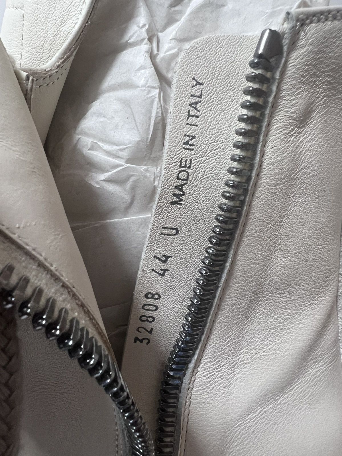 Rick Owens Rick Owens SS23 EDFU Leather Jumbo Laces Sneakers New 44 Size US 11 / EU 44 - 9 Thumbnail