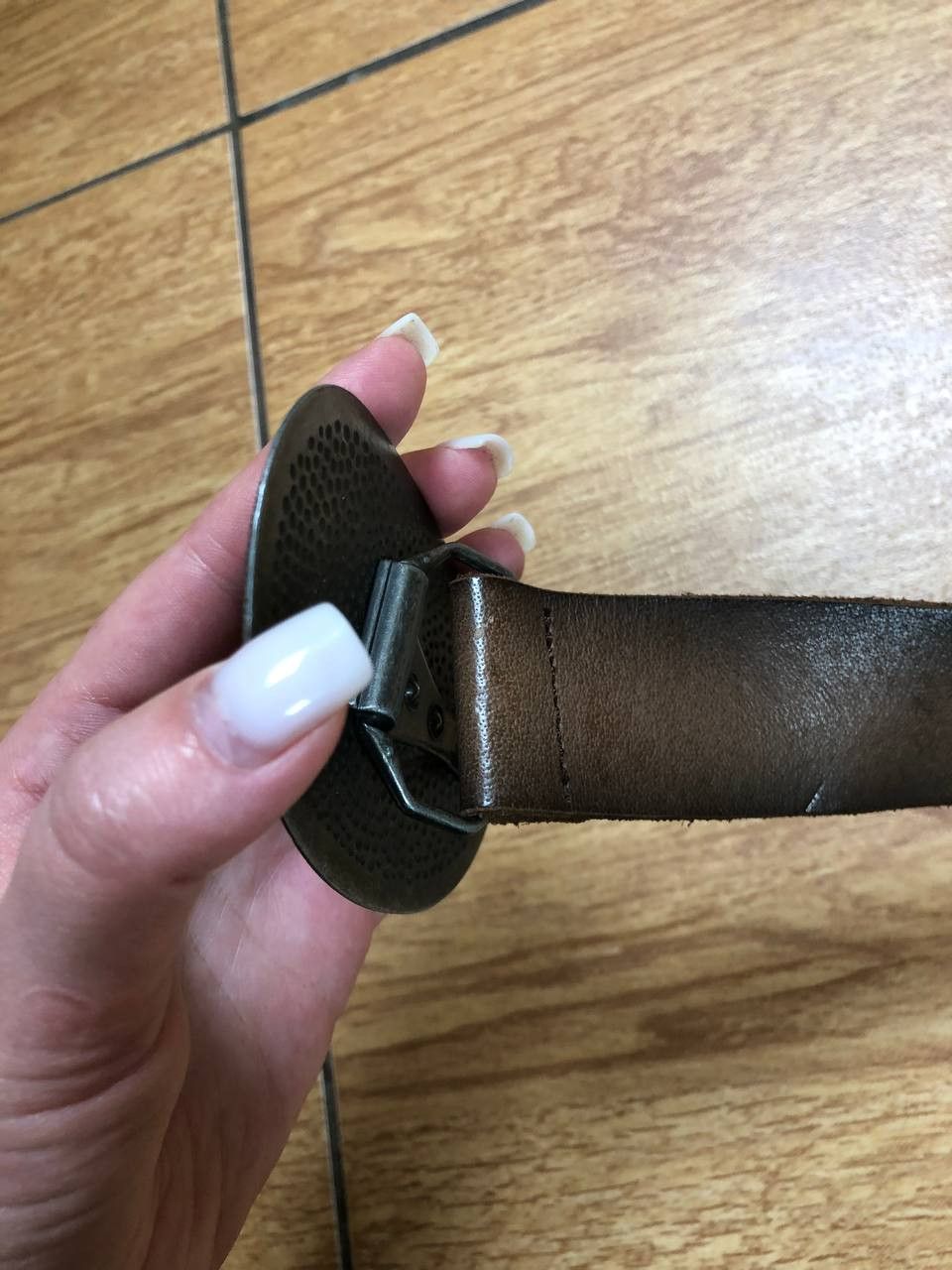 Vintage Vintage Leather Design Studded Belt Size ONE SIZE - 6 Thumbnail