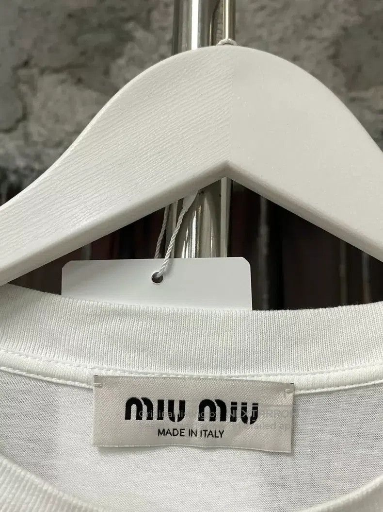 Miu Miu Miu Miu Size XS Sticker logo long sleeve Size XS / US 0-2 / IT 36-38 - 6 Thumbnail