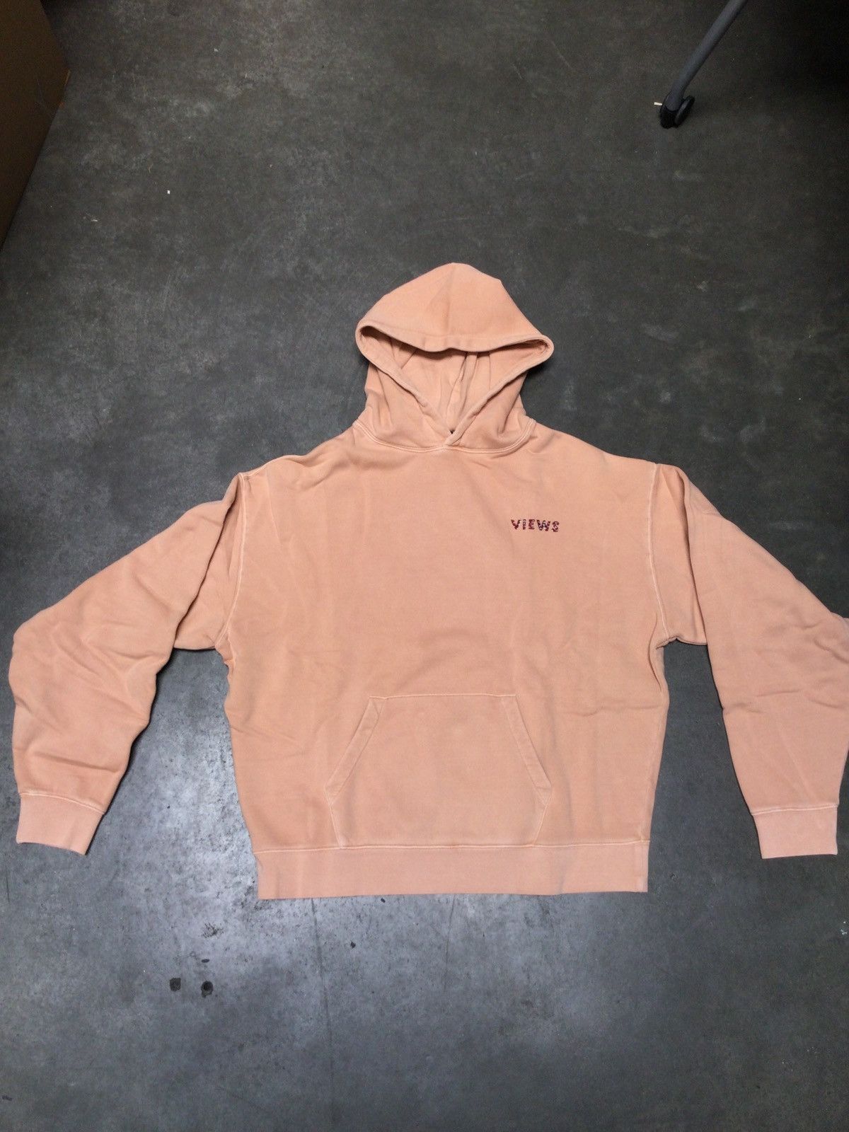image of Drake Related “Views” Hoodie in Pink, Men's (Size Medium)