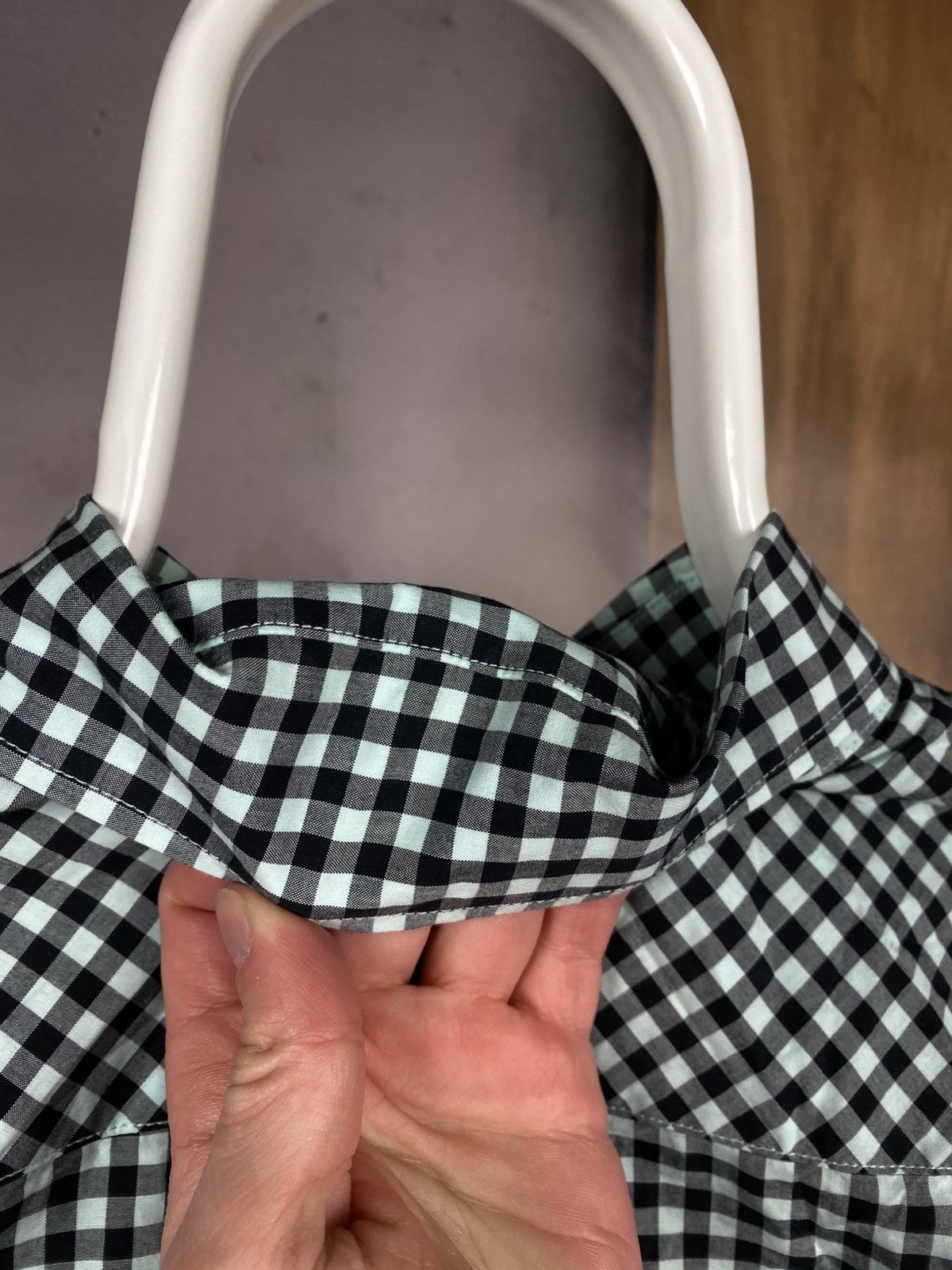 Fred Perry 🦚Shirt Short Sleeve Fred Perry Checkered Flannel Luxury Tee🦚 Size US M / EU 48-50 / 2 - 10 Thumbnail