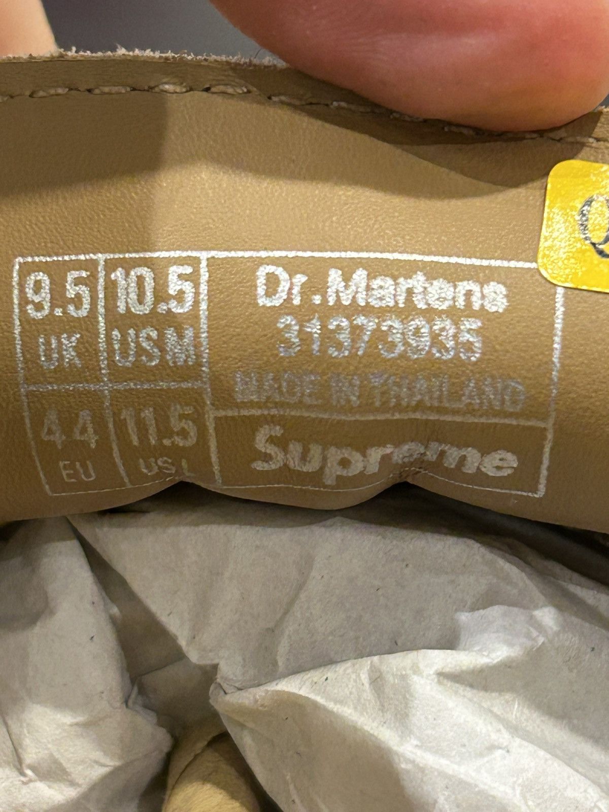 Dr. Martens × Supreme Supreme X Dr Martens Penton TSL Supreme Cow Print Size US 10.5 / EU 43-44 - 6 Thumbnail