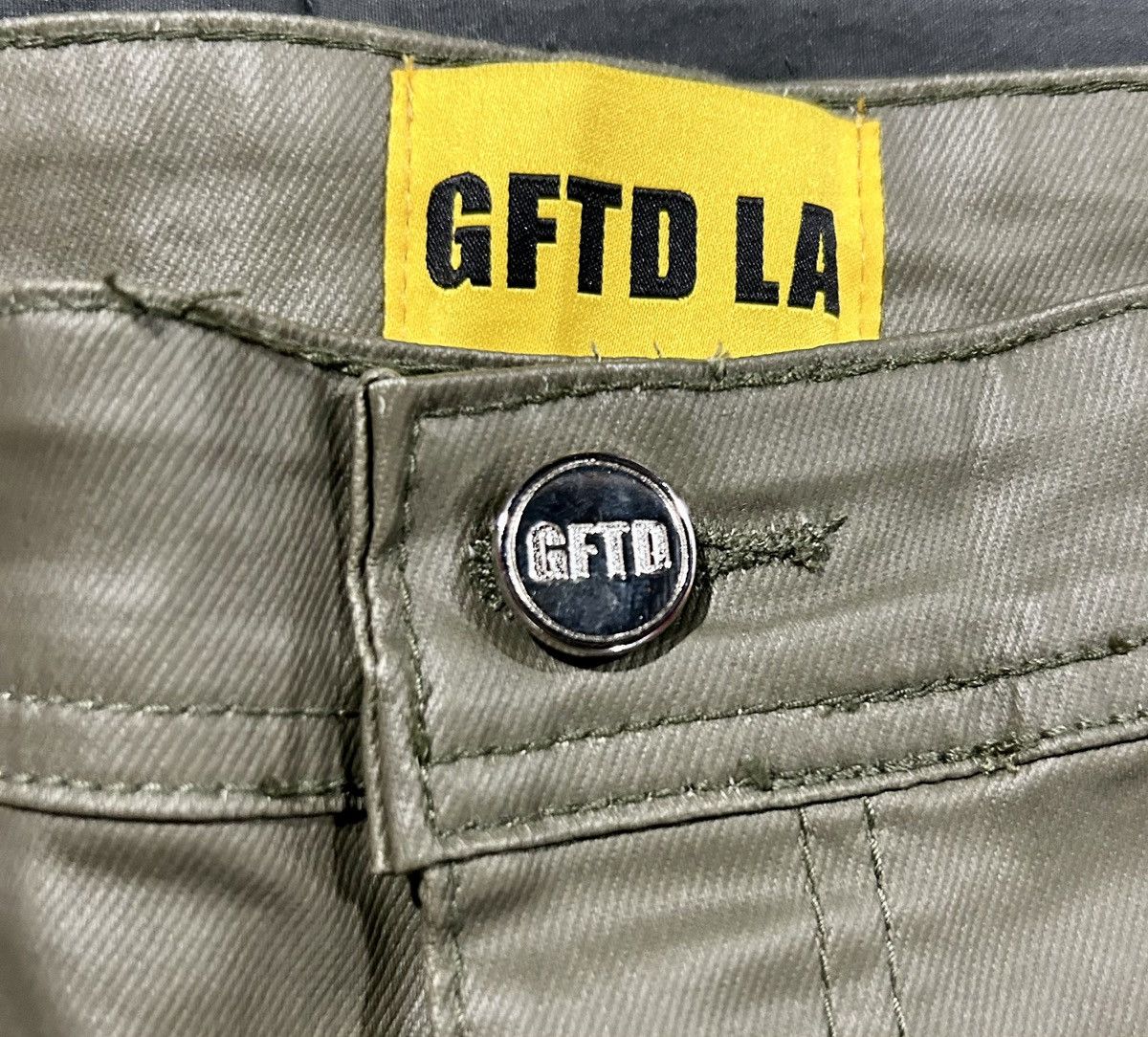 Other GFTD LA Olive Drake Cargo Pants size 34 Size US 34 / EU 50 - 3 Thumbnail