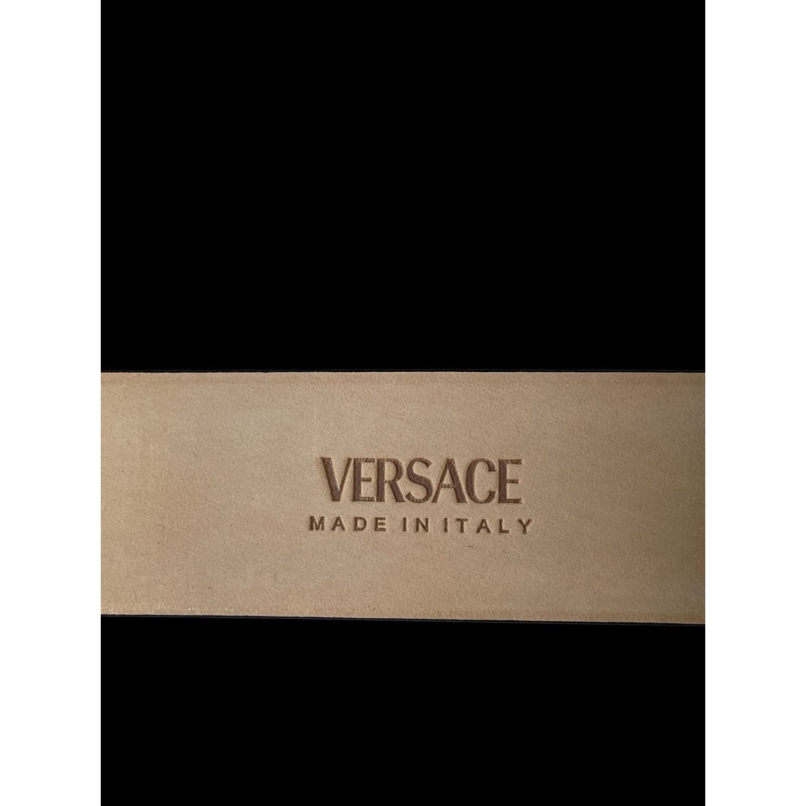 Versace Authentic Versace Virtus Brown Women Belt Size 0 (18''-22'') Size ONE SIZE - 5 Thumbnail