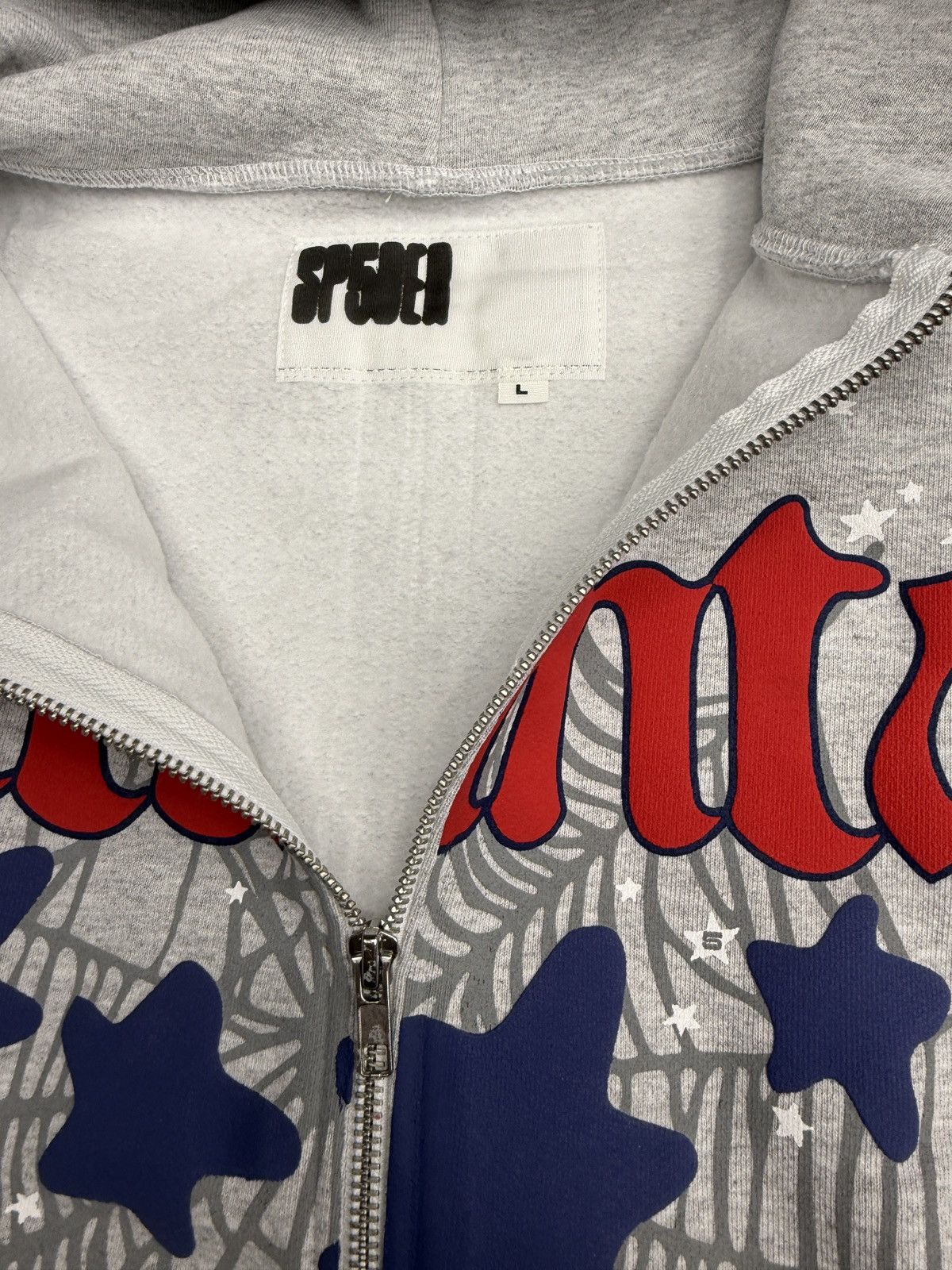 Sp5der Sp5der Atlanta Zip Up Hoodie Size US L / EU 52-54 / 3 - 5 Thumbnail