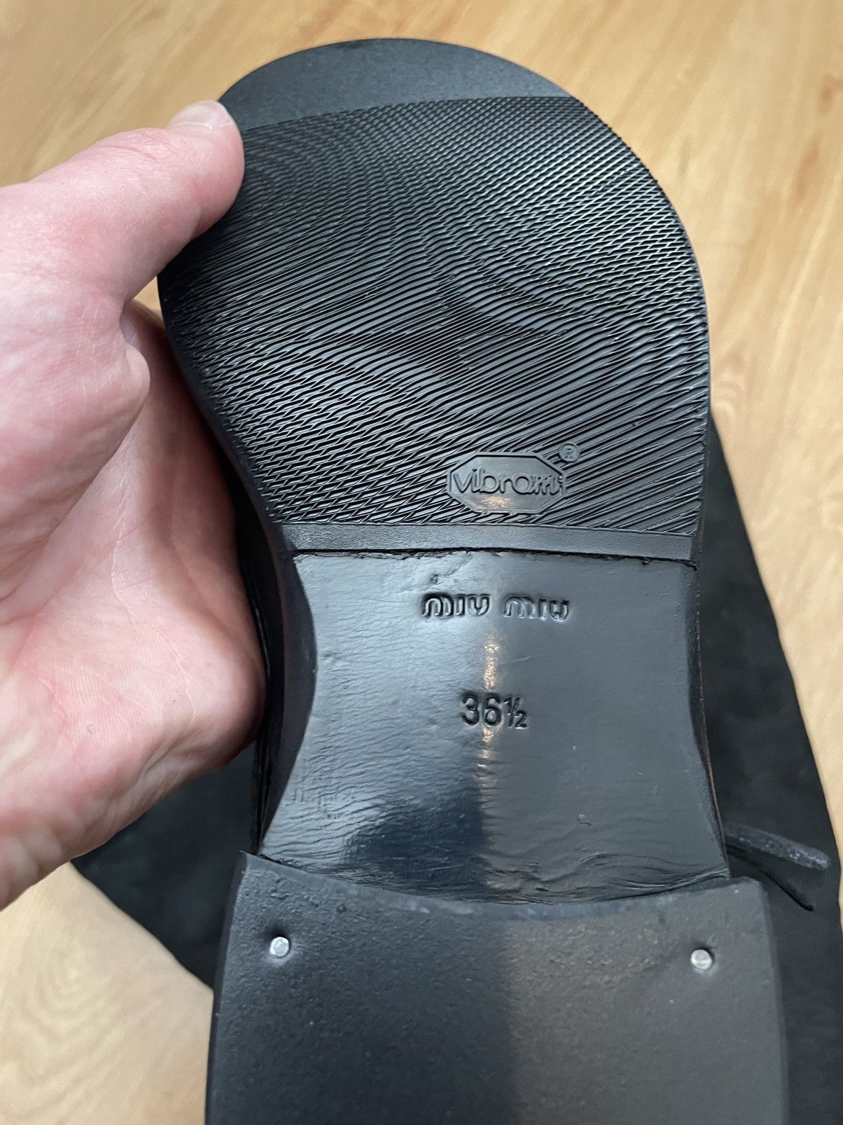 Miu Miu Miu Miu Gaiter Boots Size US 6.5 / IT 36.5 - 6 Thumbnail