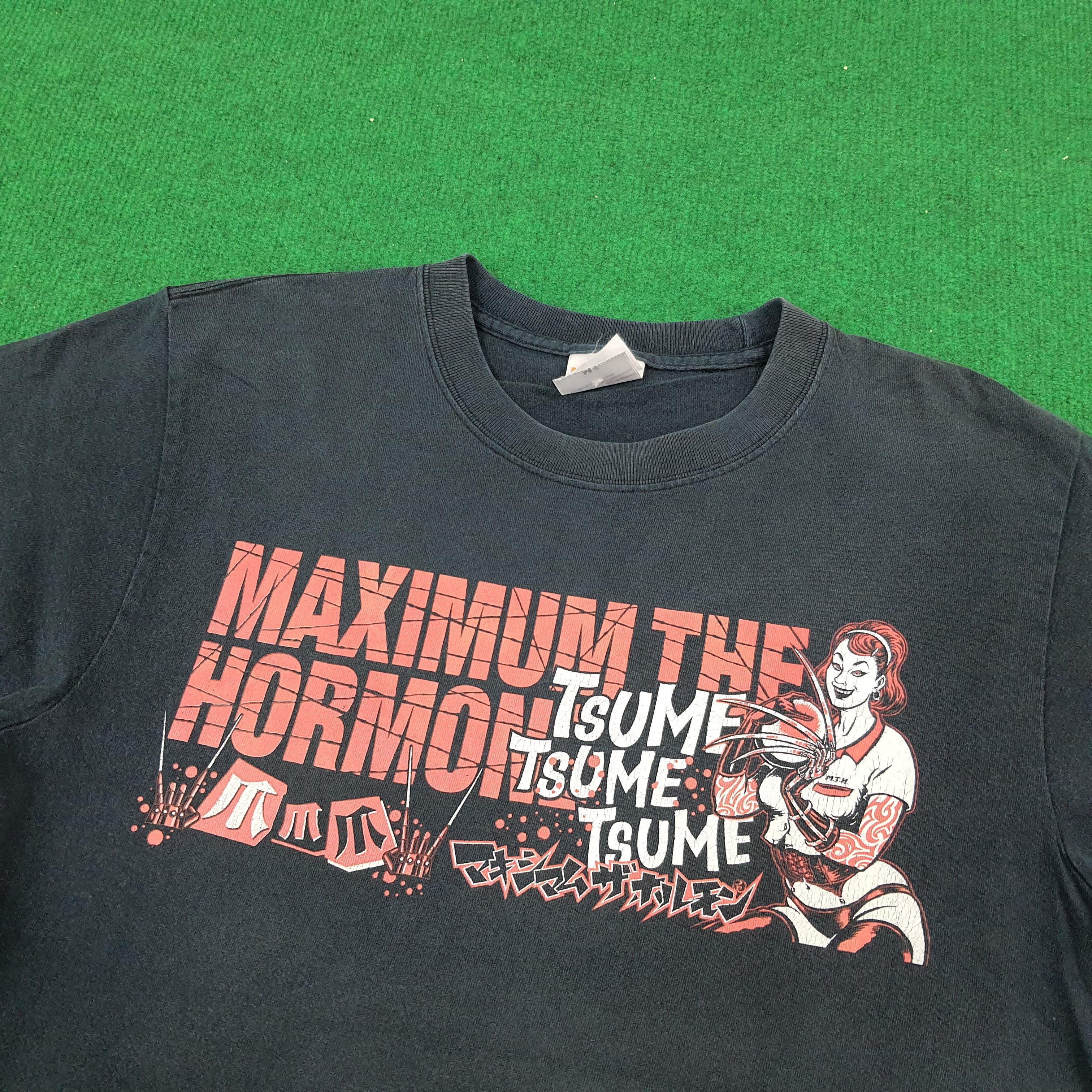 Japanese Brand × Vintage Vintage Maximum of Hormone Japan Rock Tour Tshirt Size US M / EU 48-50 / 2 - 4 Thumbnail