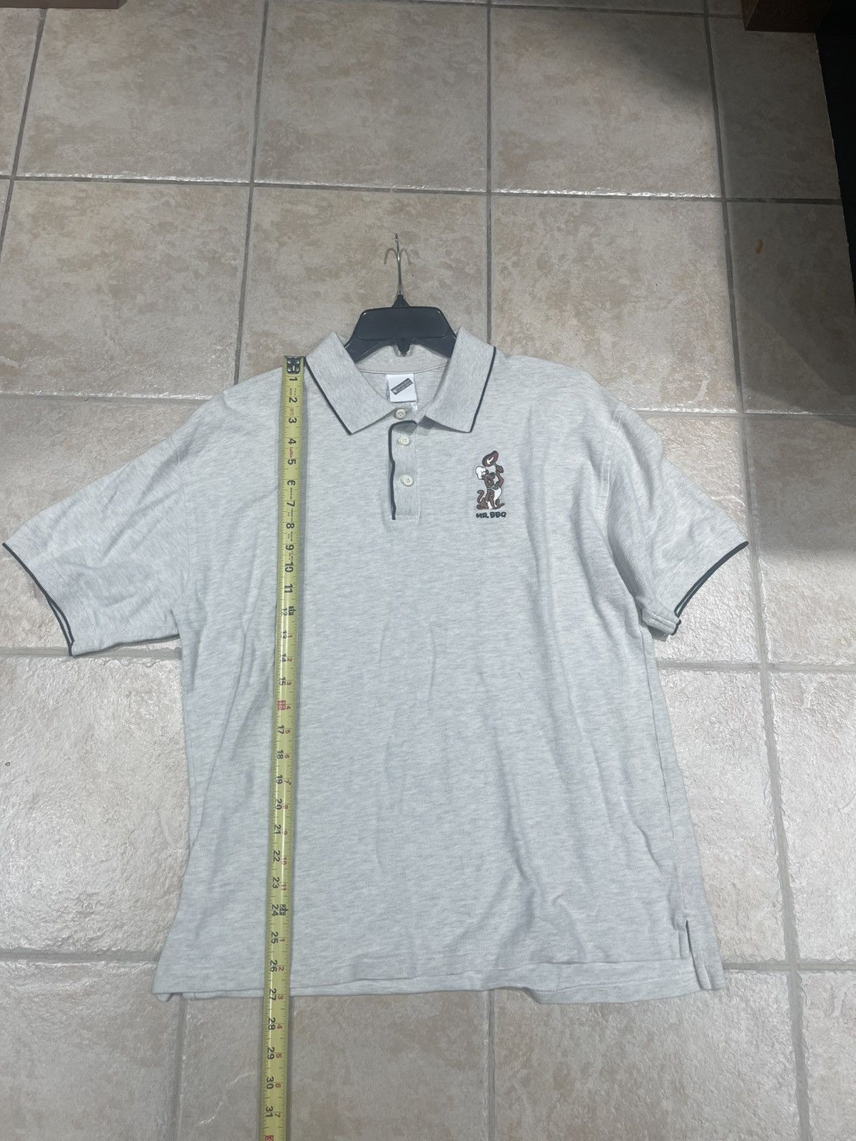 Warner Bros Vintage Warner Bros. Cartoon Network Scooby Doo Mr. BBQ Polo Size US L / EU 52-54 / 3 - 5 Thumbnail