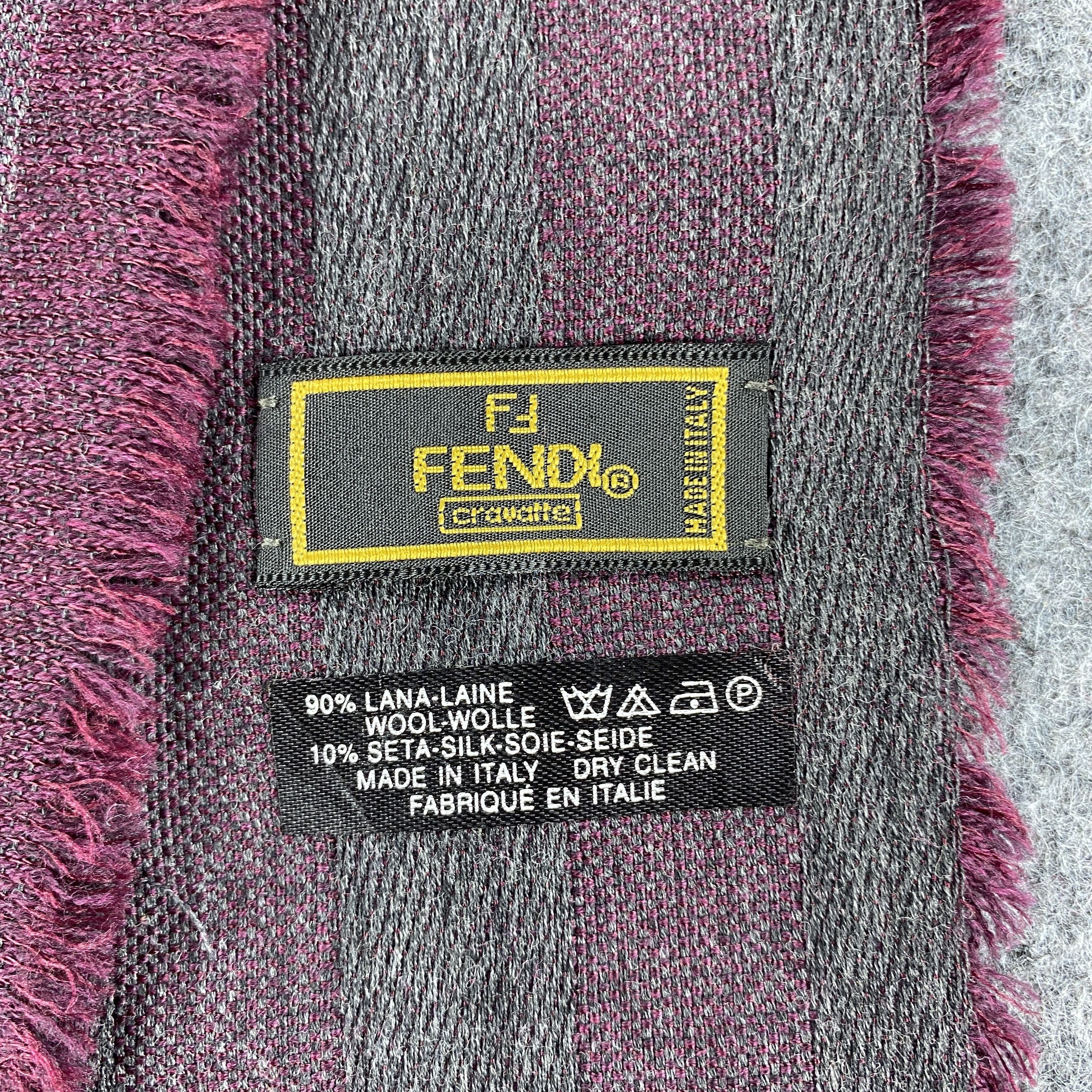 Fendi × Vintage GF10424 Fendi Scarf Neck Wear Muffler Size ONE SIZE - 2 Thumbnail
