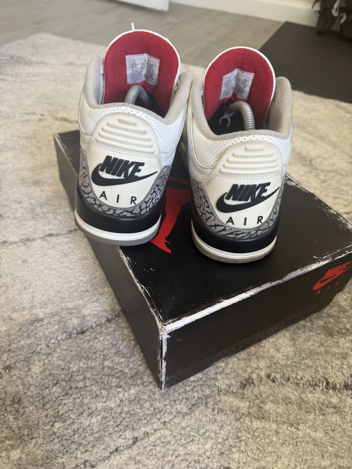 Jordan Brand Air Jordan White Cement 3 Reimagined Size US 9.5 / EU 42-43 - 3 Thumbnail