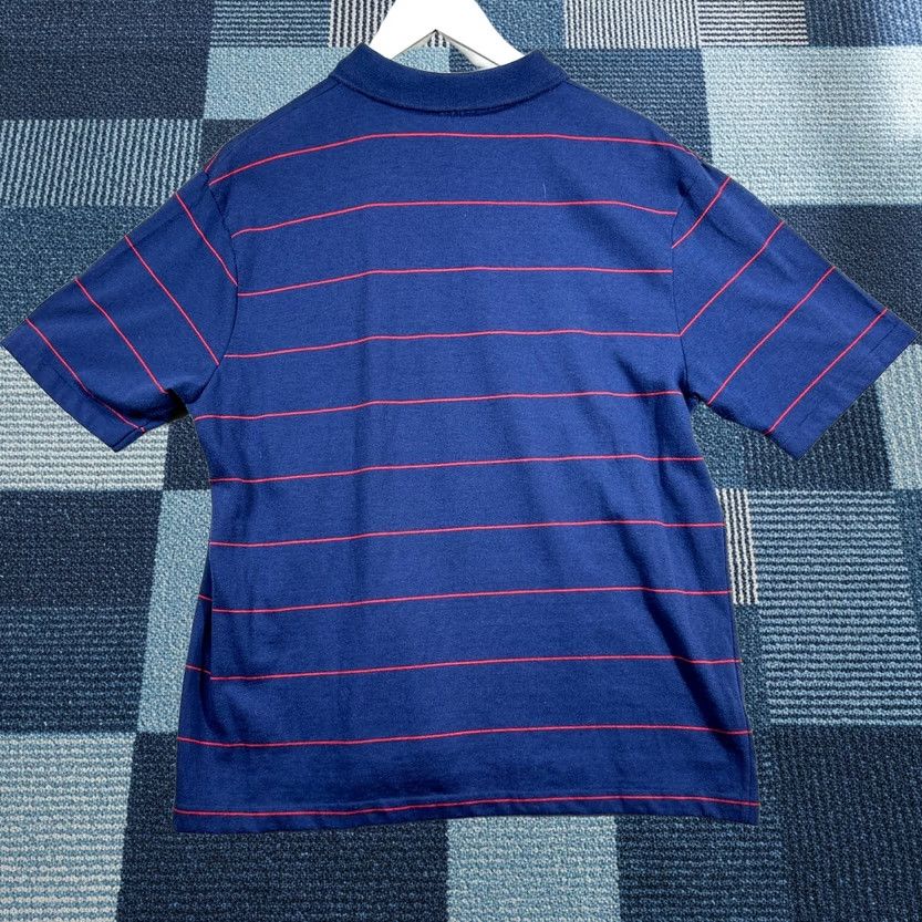 Disney VINTAGE Disney Shirt XL Blue Mens Striped Polo USA Mickey Mouse Polo Shirt Mens XL Blue Disney Polo Shirt Mens XL Blue Mickey Mouse Size US XL / EU 56 / 4 - 1 Thumbnail