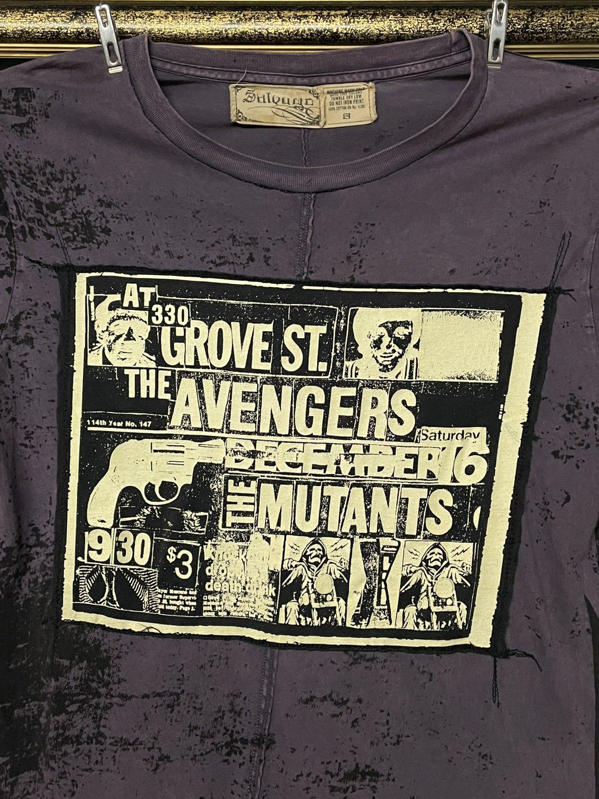 Japanese Brand Vintage Japan Designer Salvage The Mutant Distressed Tee Size US M / EU 48-50 / 2 - 3 Thumbnail
