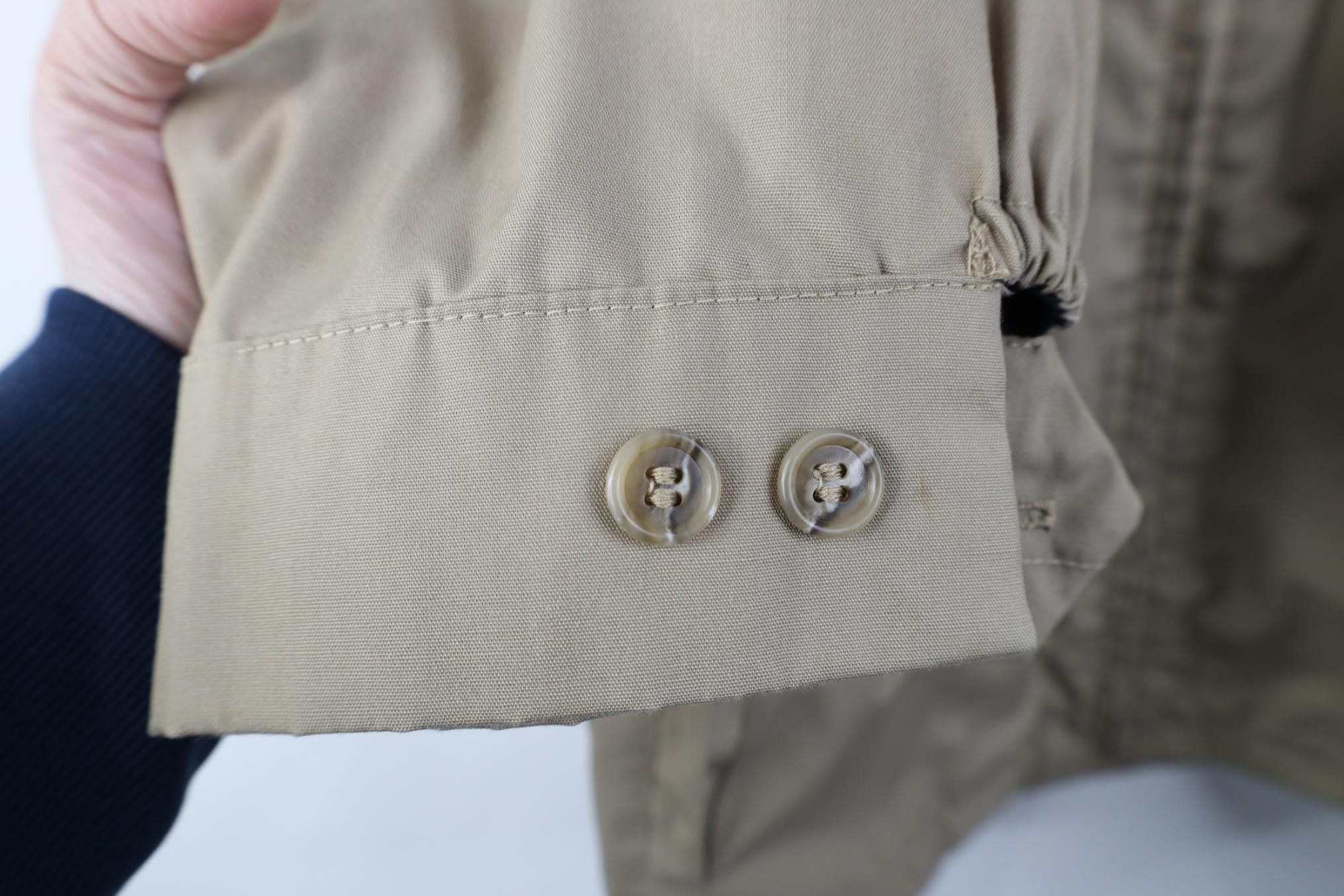 Vintage Vintage 70s Streetwear Cafe Racer Bomber Jacket Beige USA Size US XXL / EU 58 / 5 - 8 Thumbnail