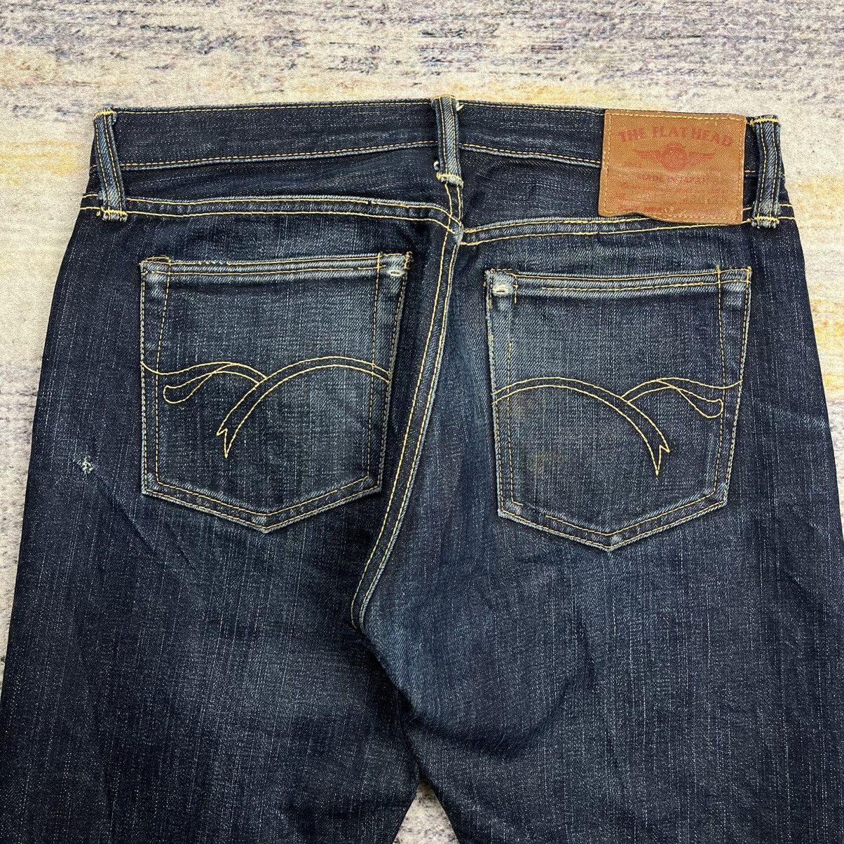 The Flat Head The Flat head lot 3001 indigo selvedge denim Size US 30 / EU 46 - 6 Thumbnail