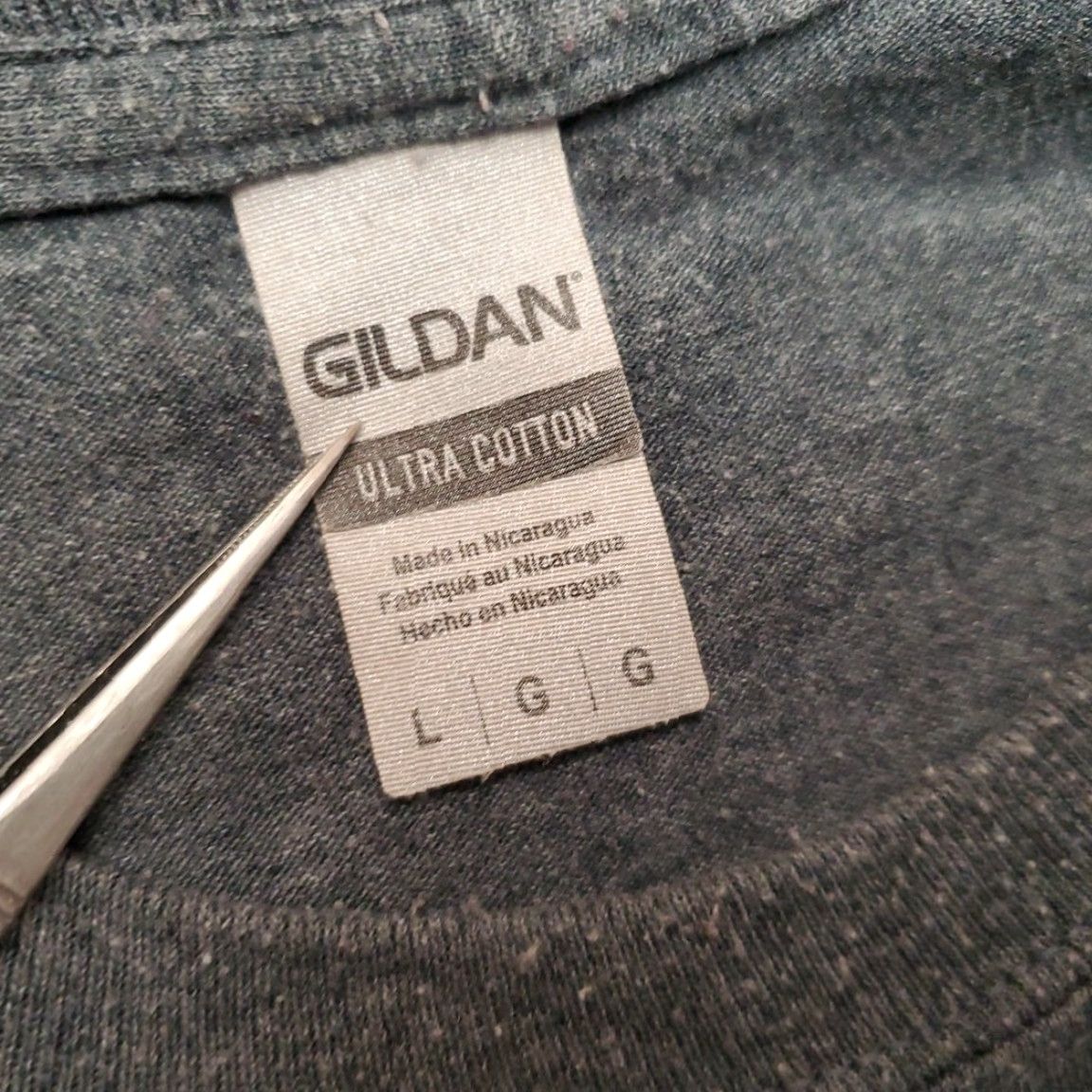 Gildan Sturgis 2021 Motorcycle Rally Shirt Mens Large Long Sleeve Biker Eagle Buffalo Gray Graphic Print Crew Neck Size US L / EU 52-54 / 3 - 3 Thumbnail