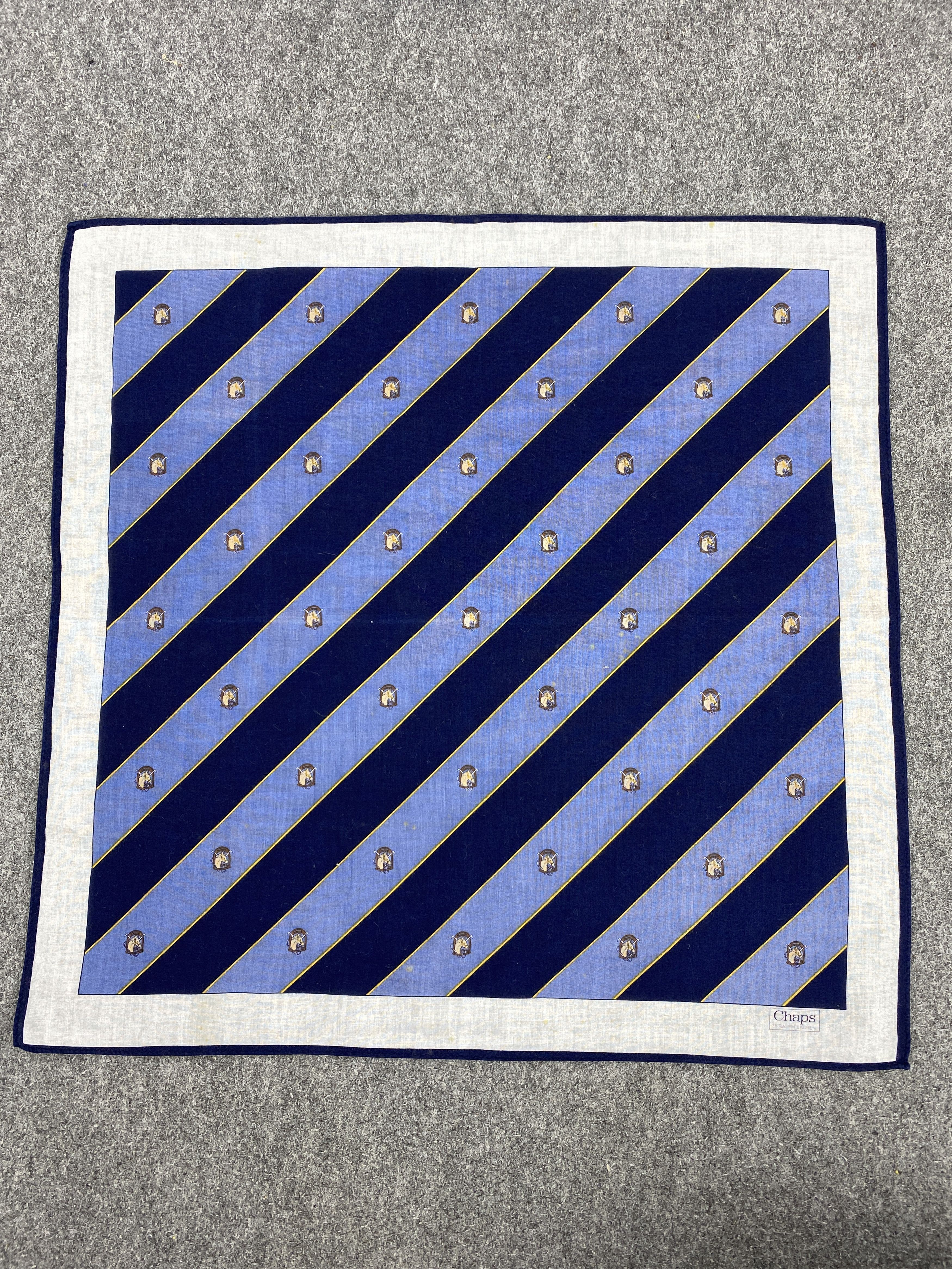 Chaps Ralph Lauren Vintage Chaps Ralph Lauren Handkerchief / Neckerchief KT0258 Size ONE SIZE - 4 Thumbnail
