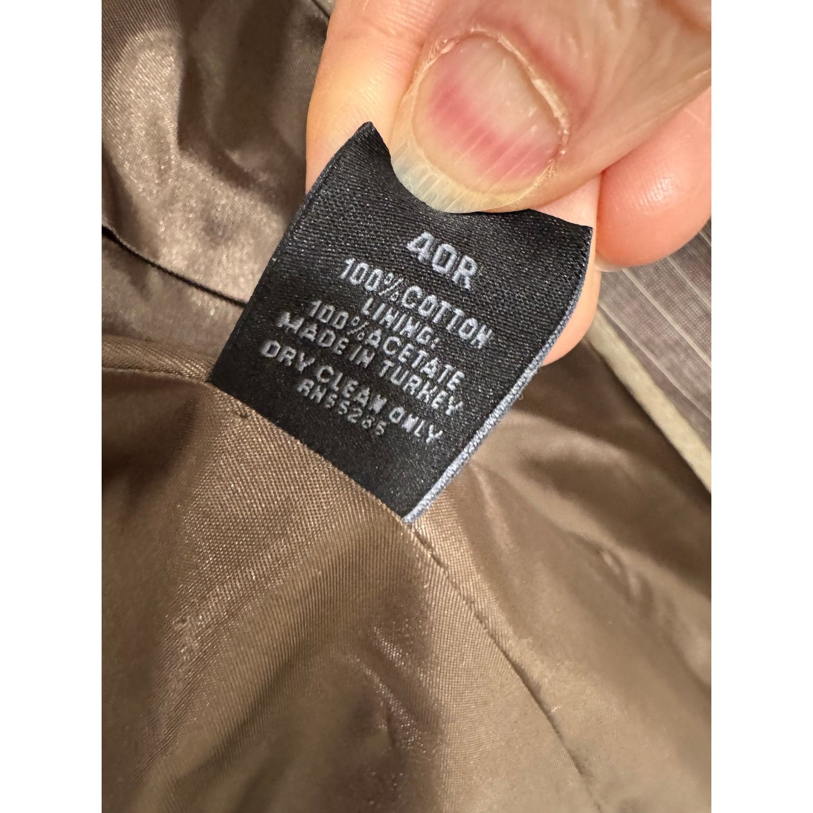 Other Vintage Y2K Express Design Studio Blazer Men Brown 40R Size US XXS / EU 40 - 7 Thumbnail