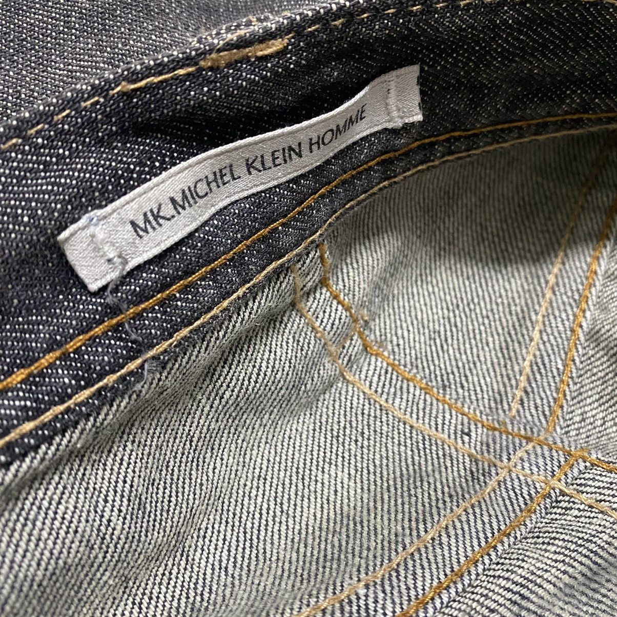 Michel Klein MK Michel Klein Homme Denim Flare Double knee Jeans Size US 30 / EU 46 - 20 Thumbnail