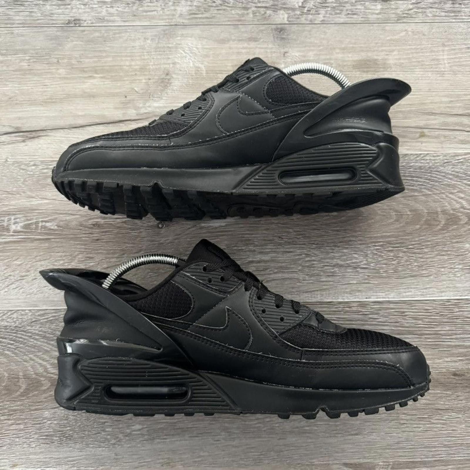 Nike NIKE • Air Max 90 Flyease "Triple Black" (12M) Size US 12 / EU 45 - 3 Thumbnail