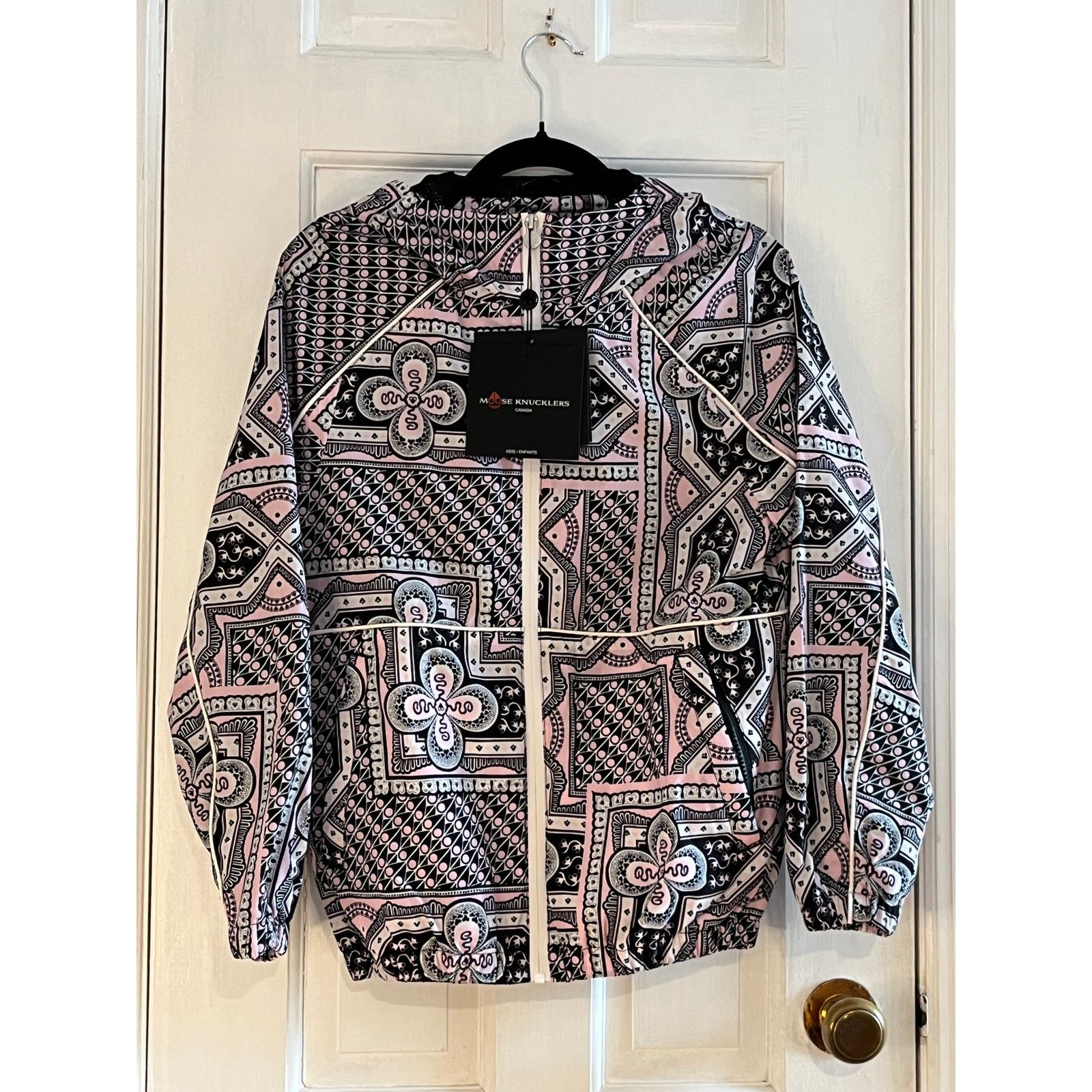 Moose Knuckles NWT Moose Knuckles Girls Pink Print Windbreaker | Size M Size S / US 4 / IT 40 - 9 Thumbnail