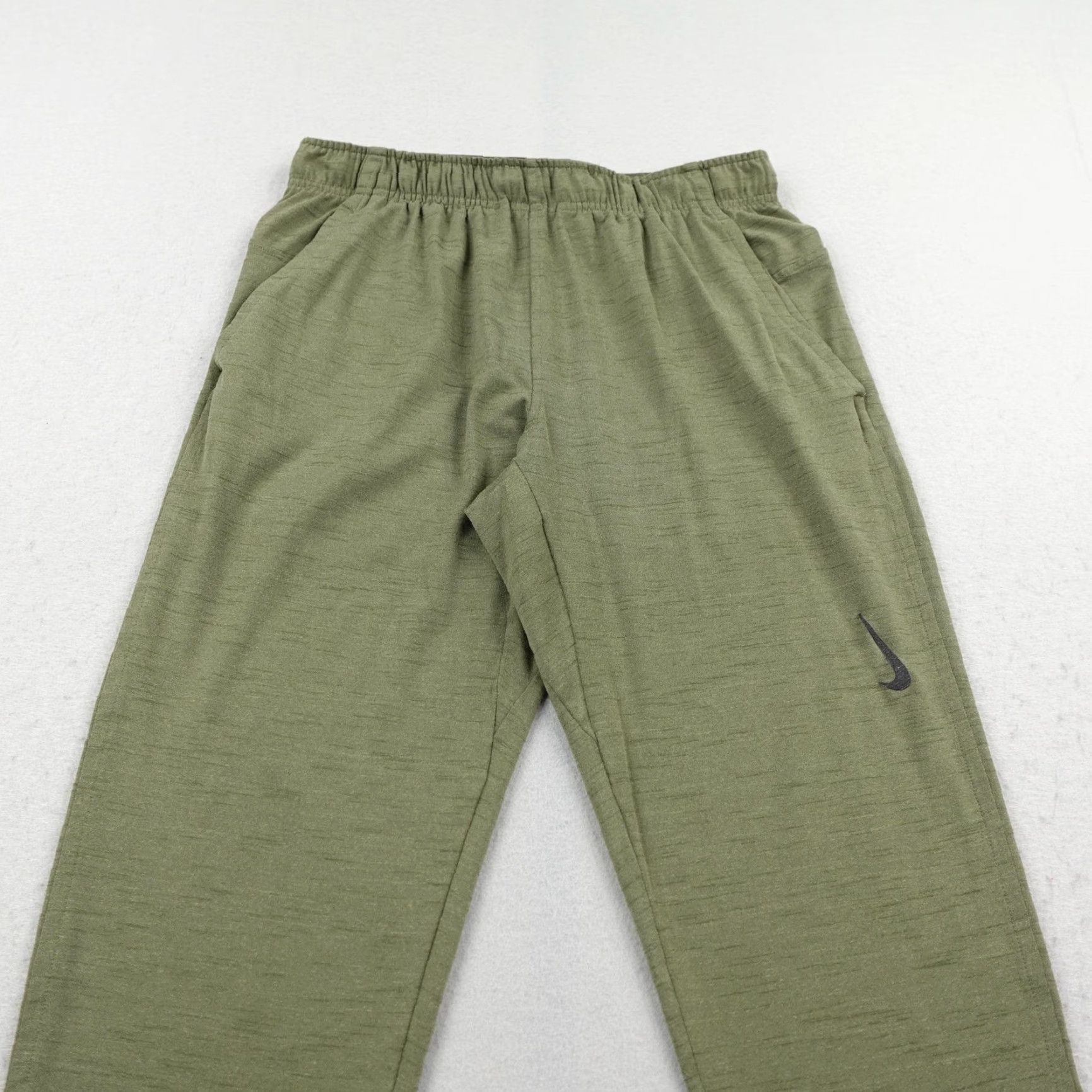 Nike Nike Dri-Fit Pants Joggers Mens Small Green Hyper Yoga Sweatpants Tapered Leg Athletic Gym Activewear Mens Small Green Nike Dri-Fit Joggers Size US 29 - 2 Thumbnail