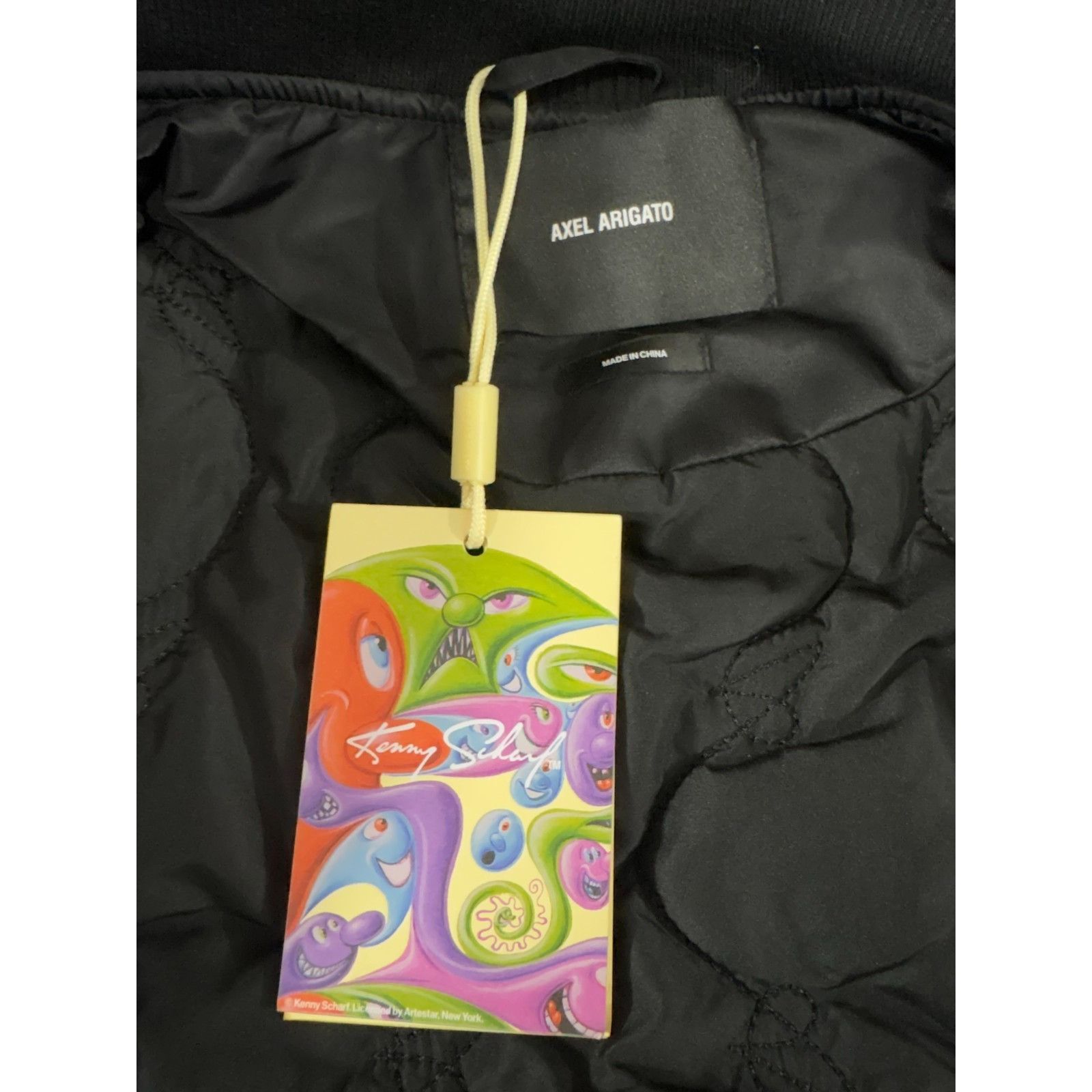 Axel Arigato Axel Arigato AA x Kenny Scharf Bomber Jacket Patch sz L colo Size US L / EU 52-54 / 3 - 3 Thumbnail