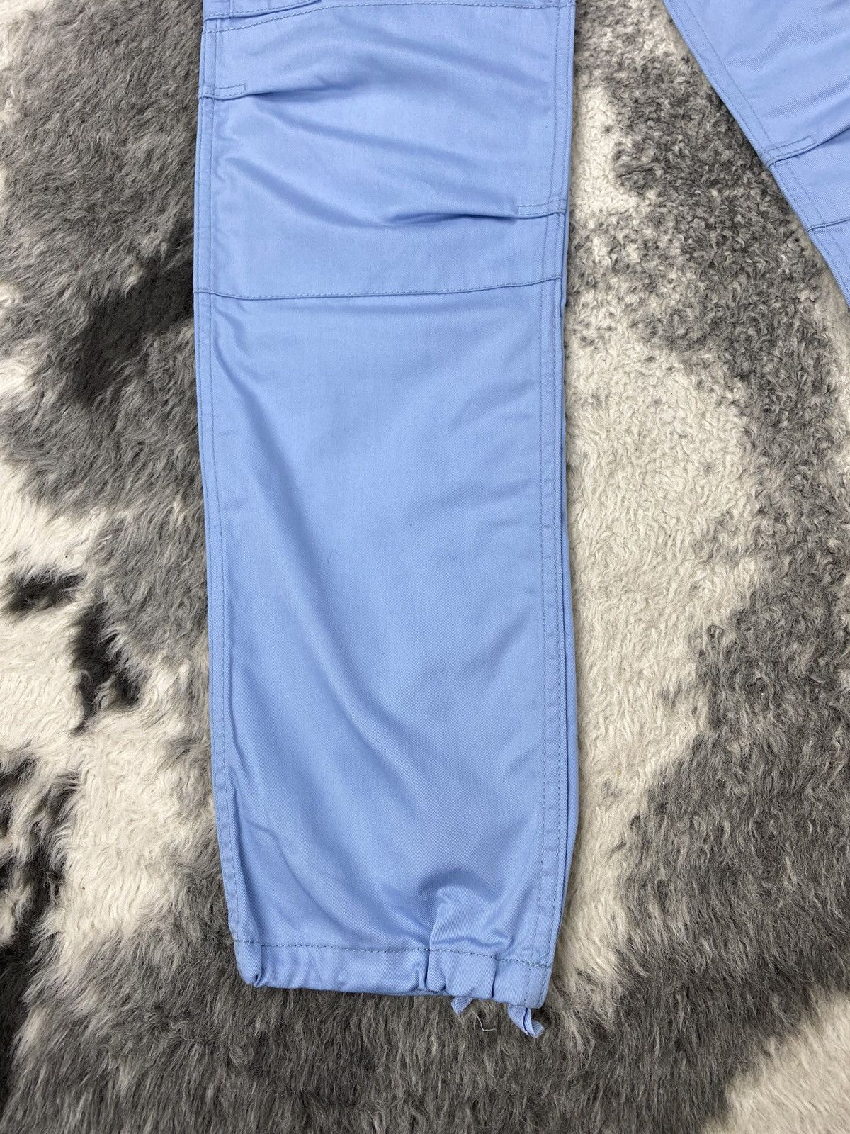 If Six Was Nine × Japanese Brand 🌟ACT CHIVE LURE🌟Spell Out RARE Color Baby Blue Cargo Pant Size US 29 - 7 Thumbnail