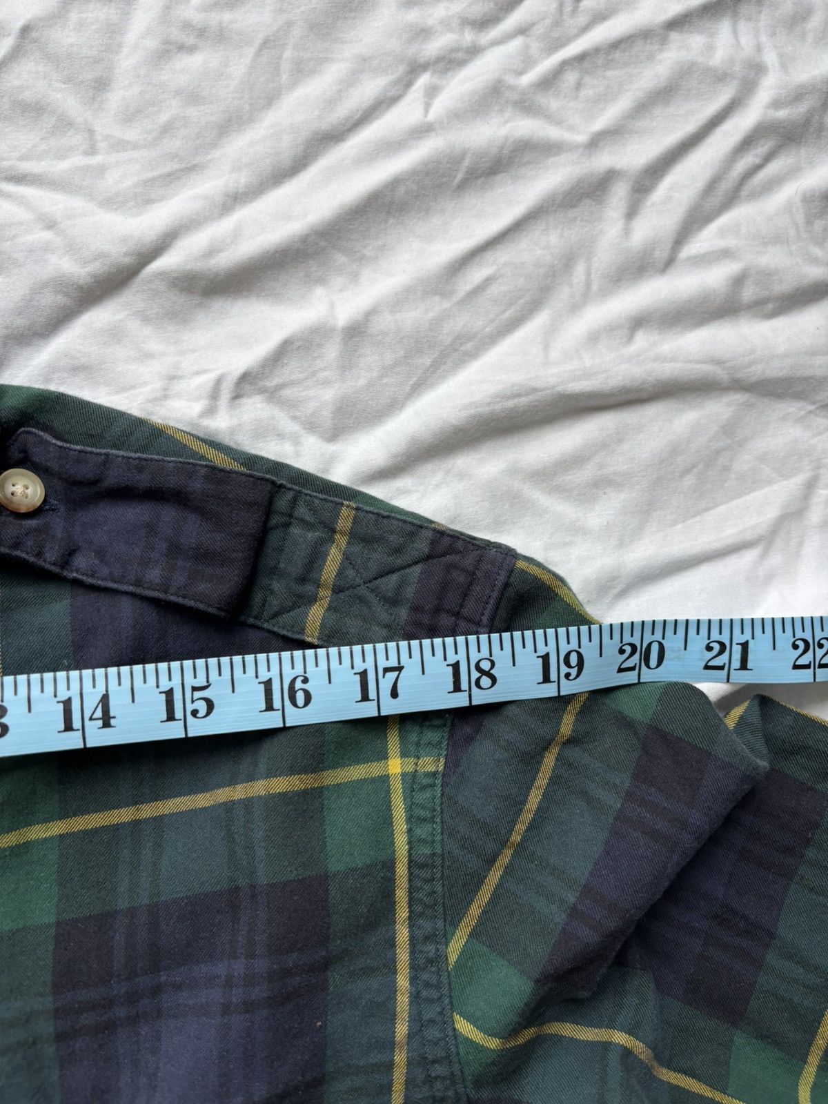 Polo Ralph Lauren Vintage Polo Ralph Lauren Blackwatch Plaid Button Up Shirt Size US M / EU 48-50 / 2 - 5 Thumbnail