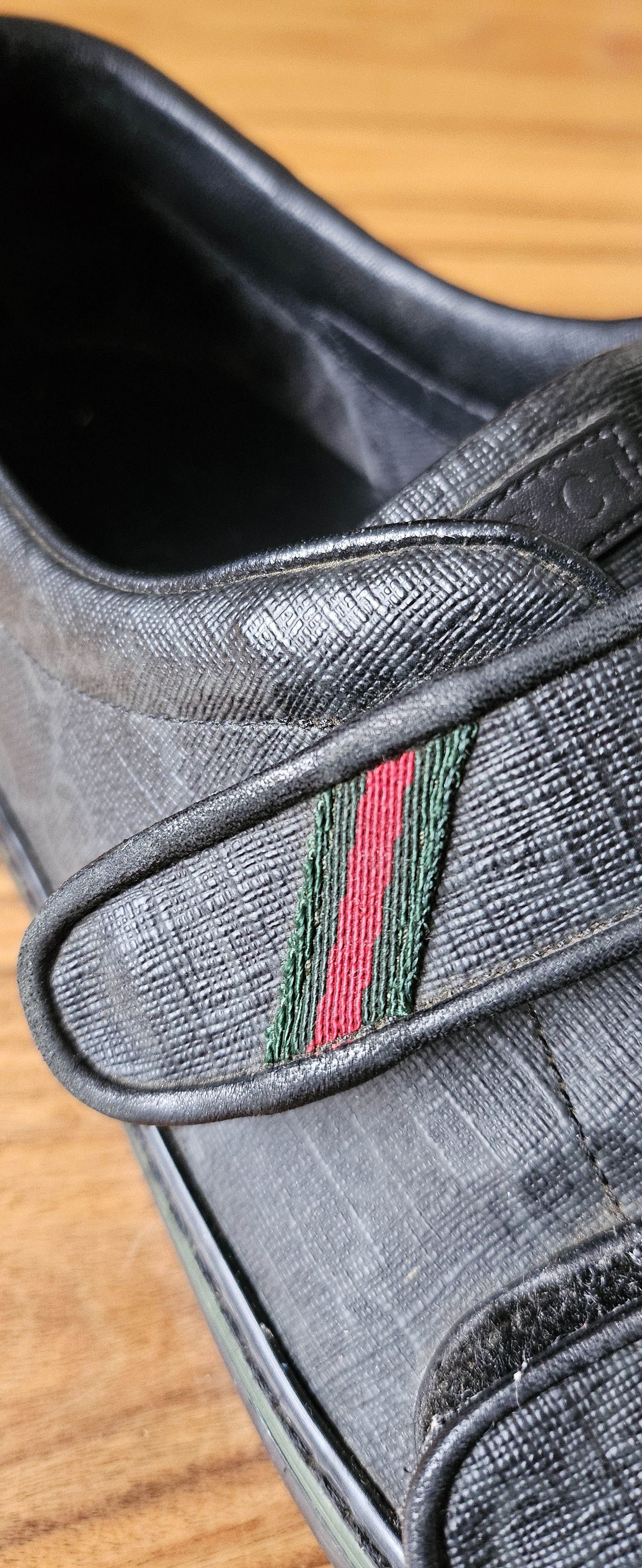 Gucci Men's Gucci Double Strap Sneakers 9.5 UK /10.5 US Size US 10.5 / EU 43-44 - 6 Thumbnail