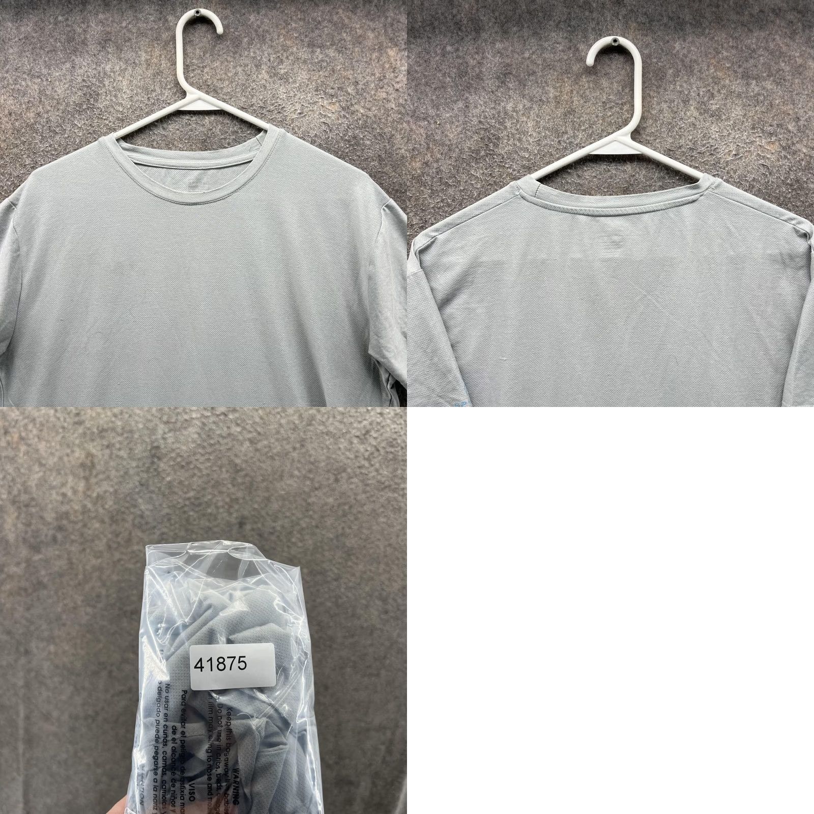 Spyder Spyder Shirt Mens Large Gray Lightweight Tagless Performance Tee Casual Basic Size US L / EU 52-54 / 3 - 8 Thumbnail