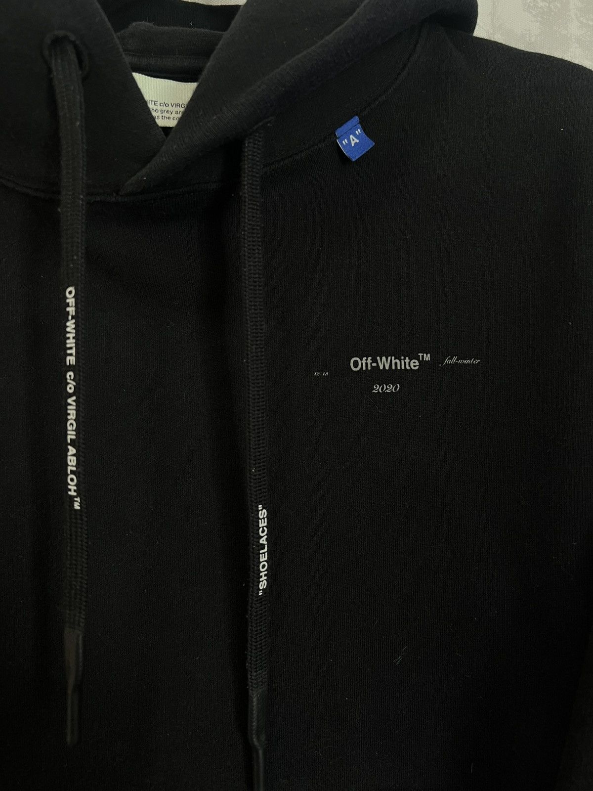 Off-White Off White Unfinished Diag Hoodie FW19 Size US M / EU 48-50 / 2 - 2 Thumbnail