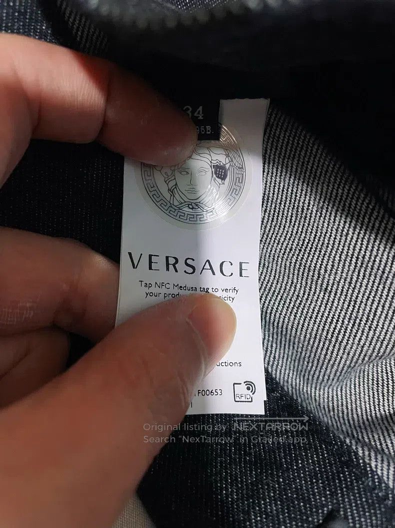Versace Versace Hardware cowhide jeans Size US 34 / EU 50 - 7 Thumbnail