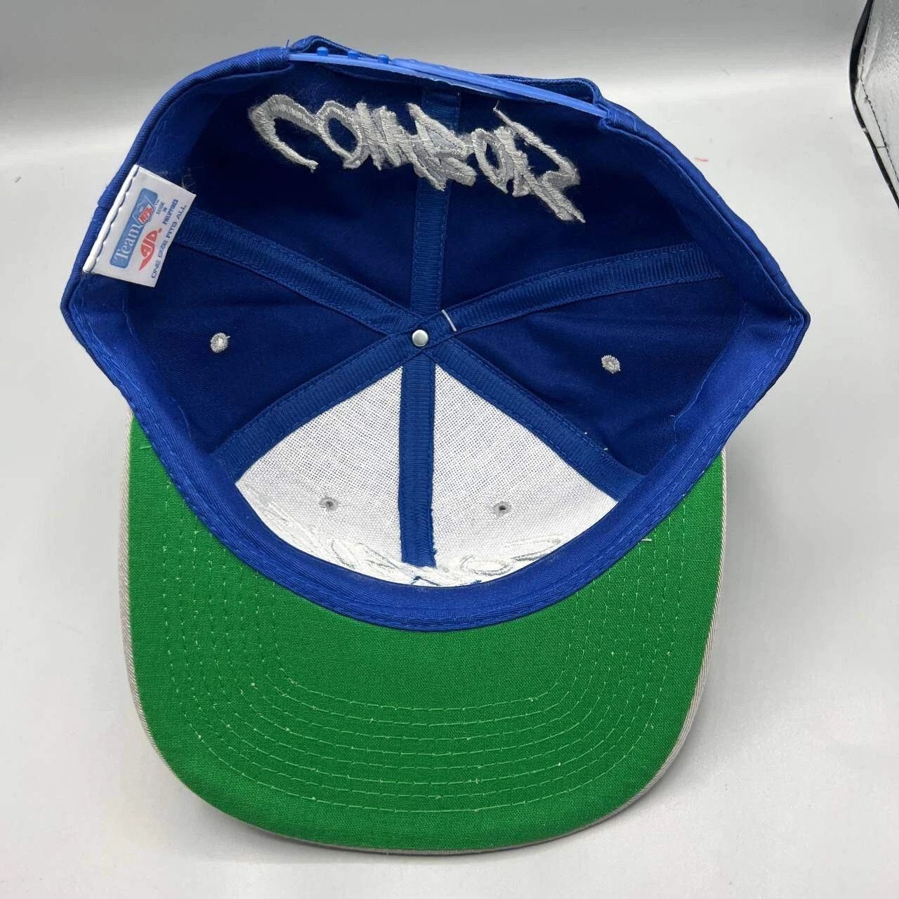 Other × Vintage Dallas Cowboys Hat Men Blue Gray AJD NFL Snap Back Cap New Size ONE SIZE - 2 Thumbnail