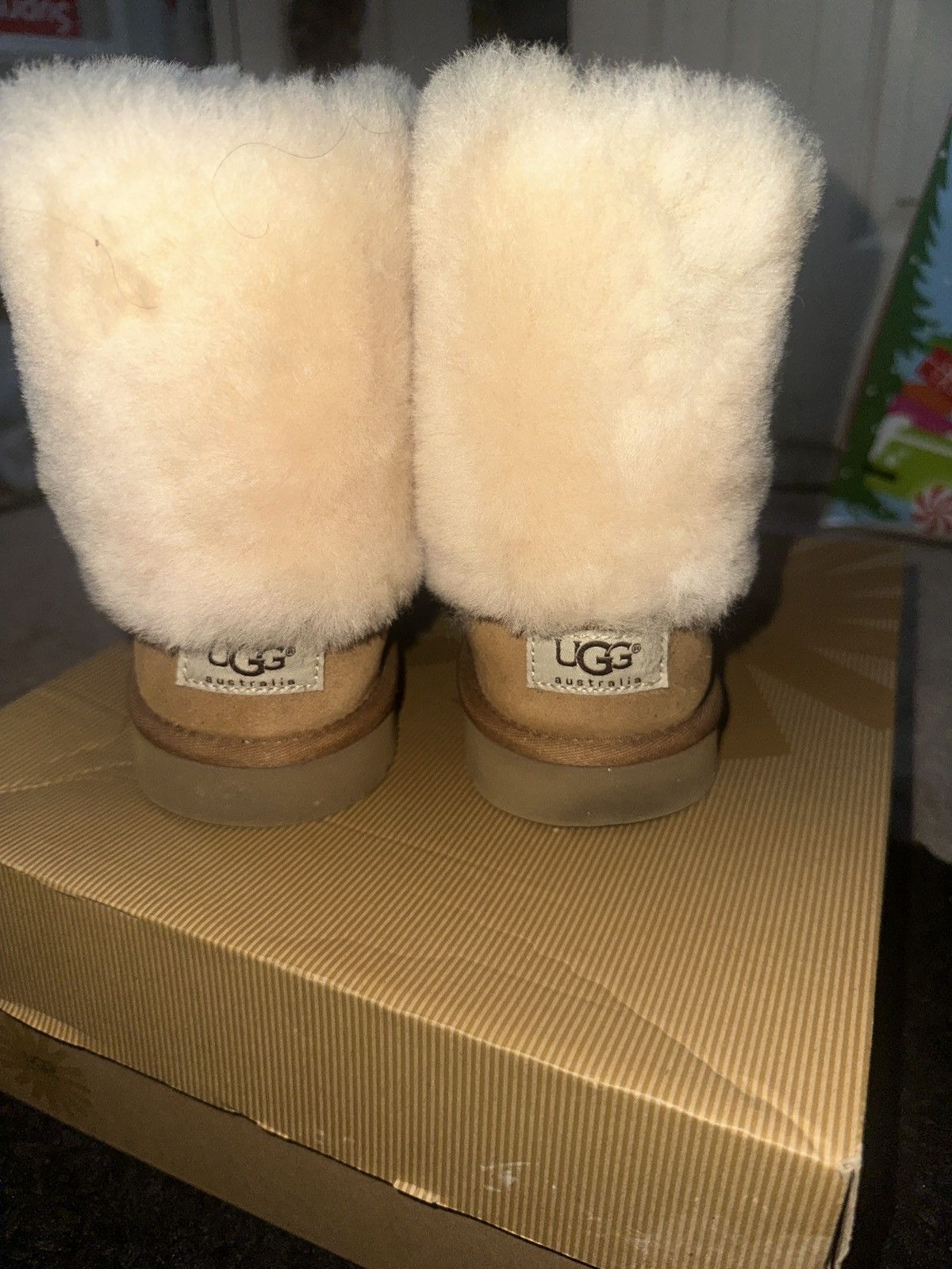 Ugg Tan and Cream UGG Boots Size US 5 / IT 35 - 4 Thumbnail